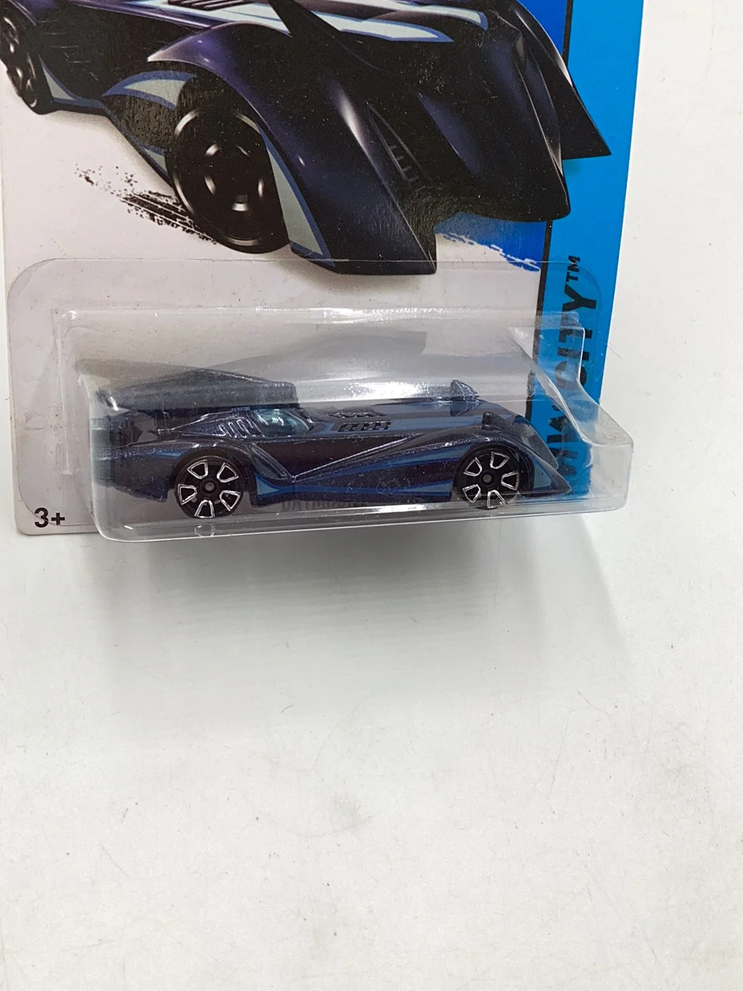 2015 Hot wheels #63 Batmobile 119H - Image 3