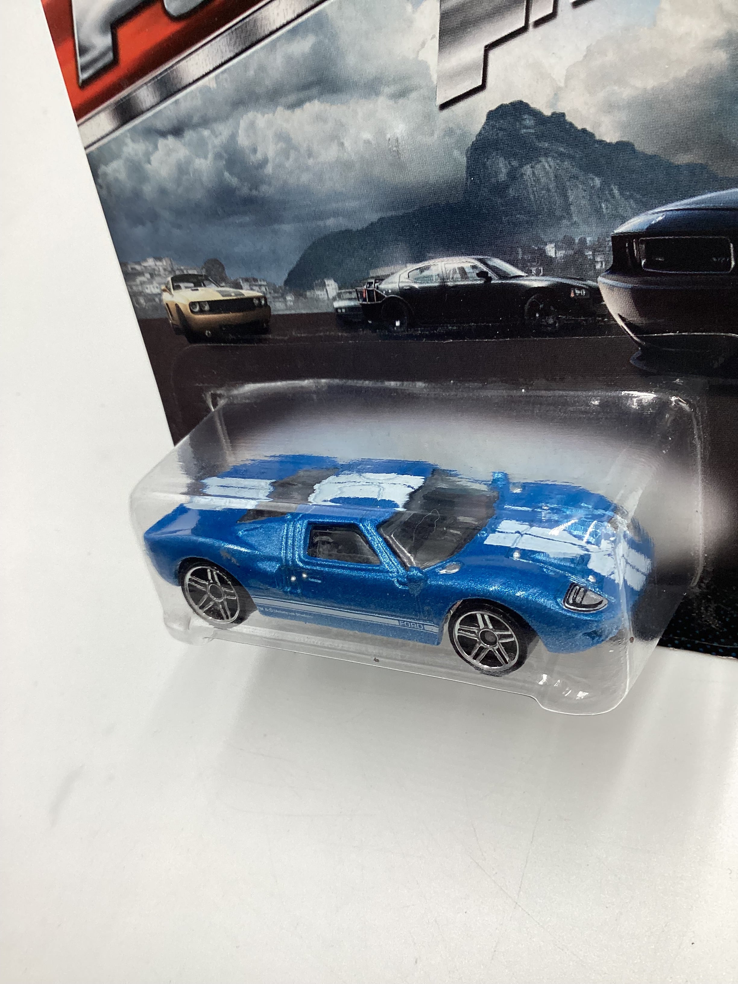 2015 Hot Wheels Fast & Furious #8 Ford Gt-40 Blue 69C - Image 4