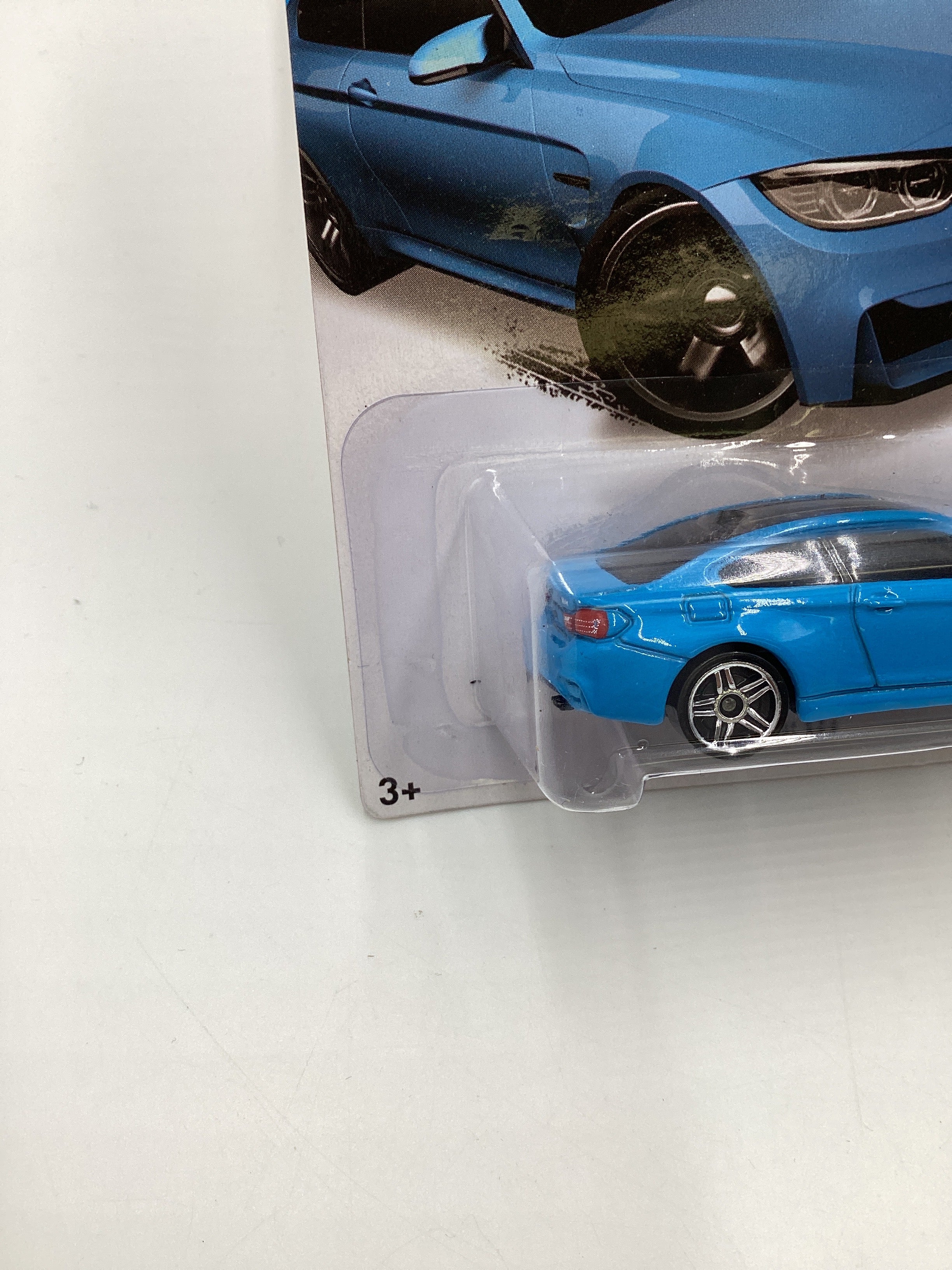 2015 Hot wheels HW City #24 Blue BMW M4 - Image 5