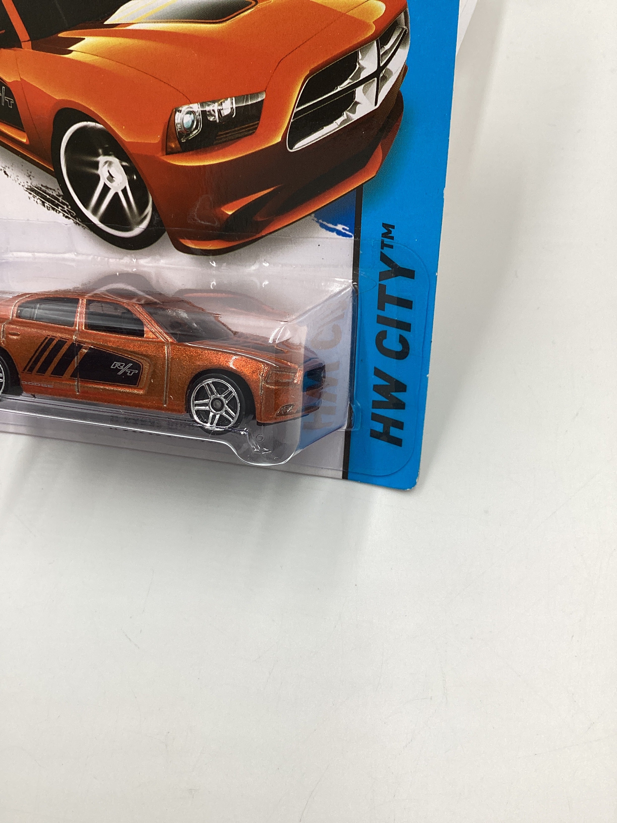 2015 Hot wheels HW City Kroger Exclusive Orange 11 Dodge Charger Charger R/T 235B - Image 4