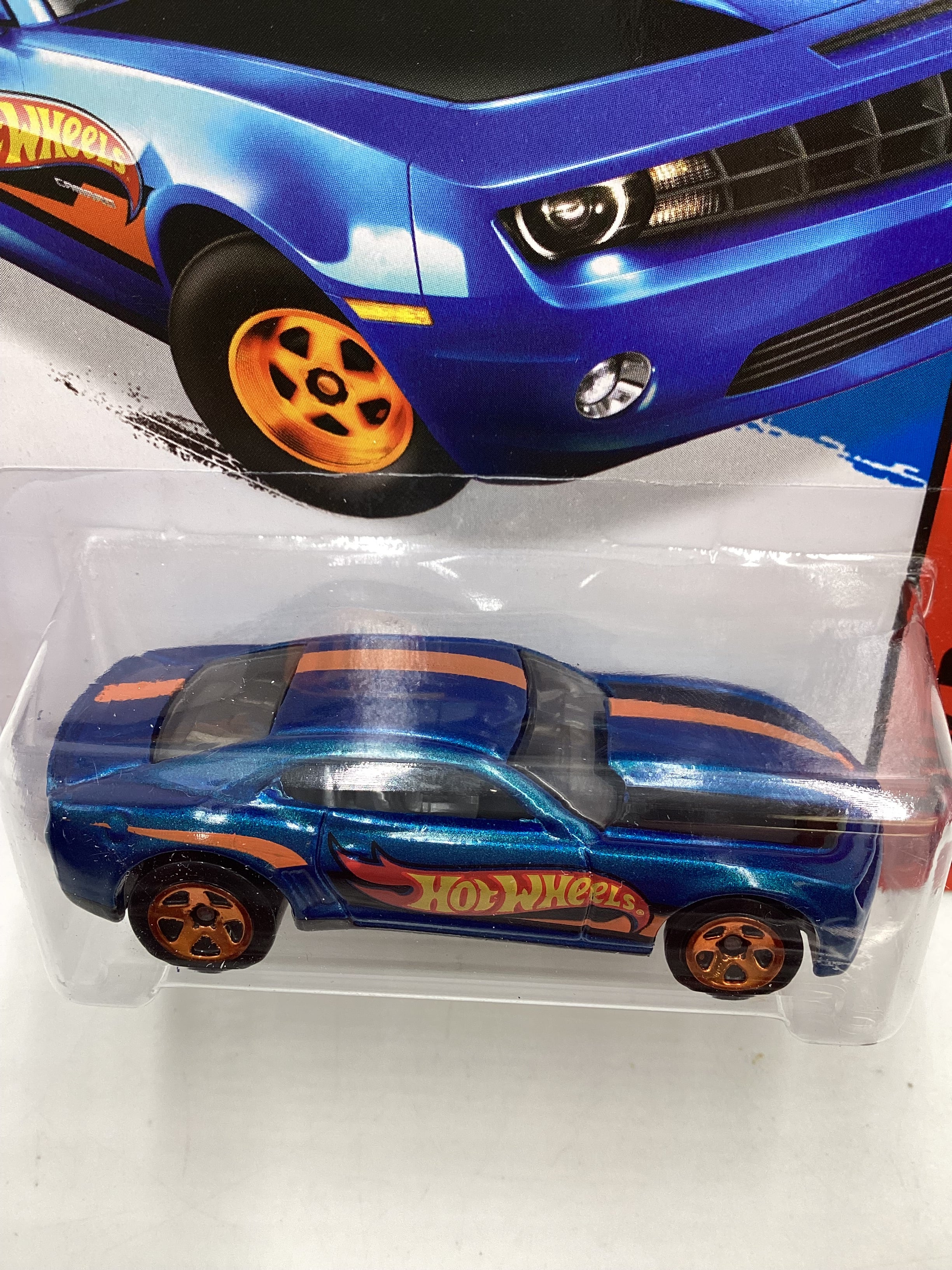 2015 Hot Wheels HW Race #127 13 Copo Camaro Blue 2H - Image 6