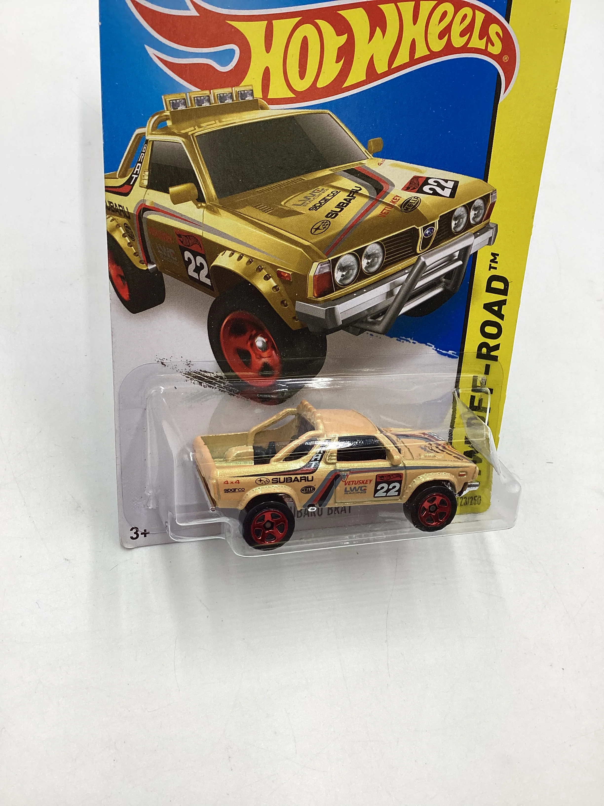 2015 Hot Wheels Kmart Exclusive #123 Subaru Brat 235B - Image 4