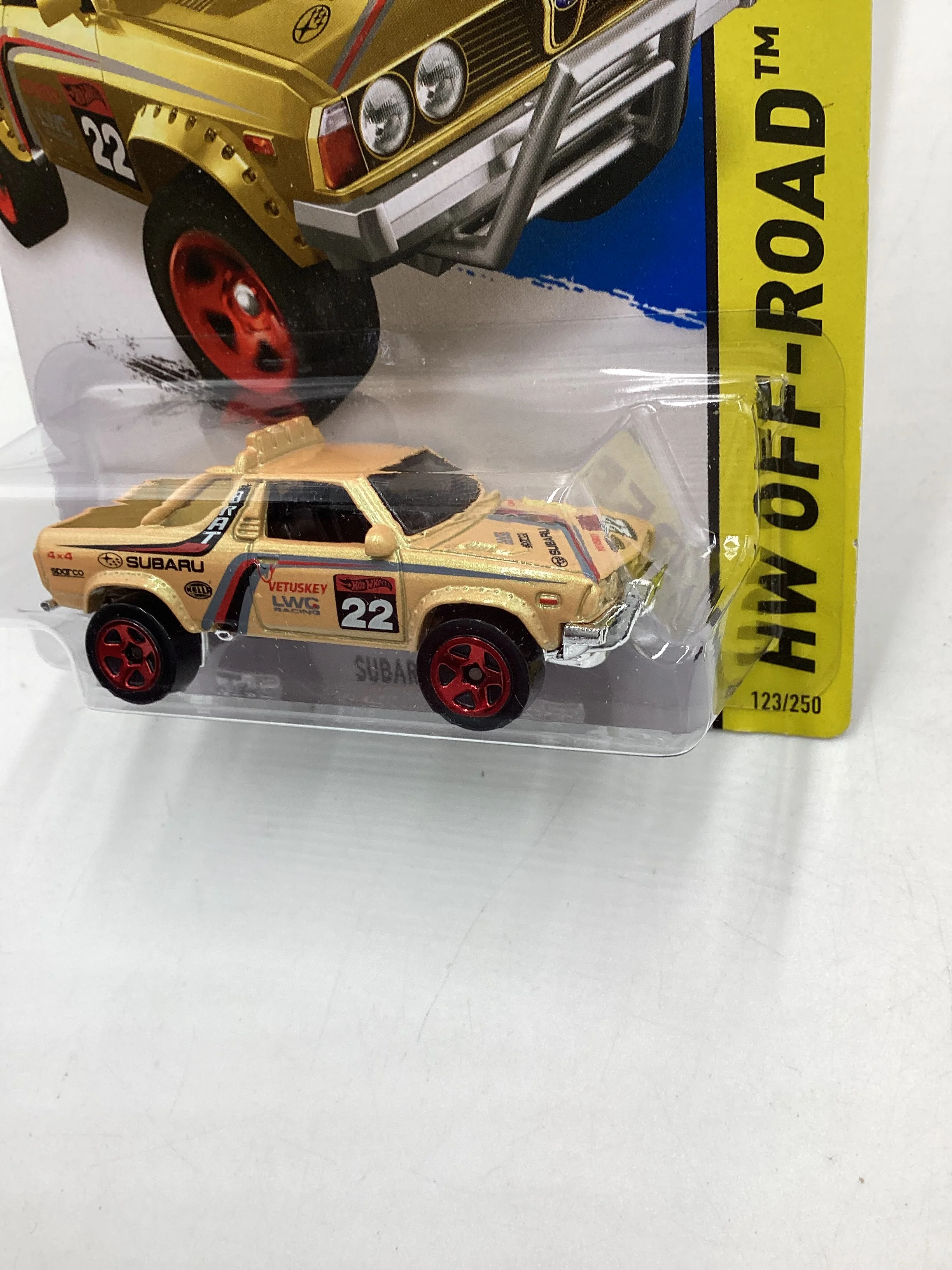 2015 Hot Wheels Kmart Exclusive #123 Subaru Brat 235B - Image 5