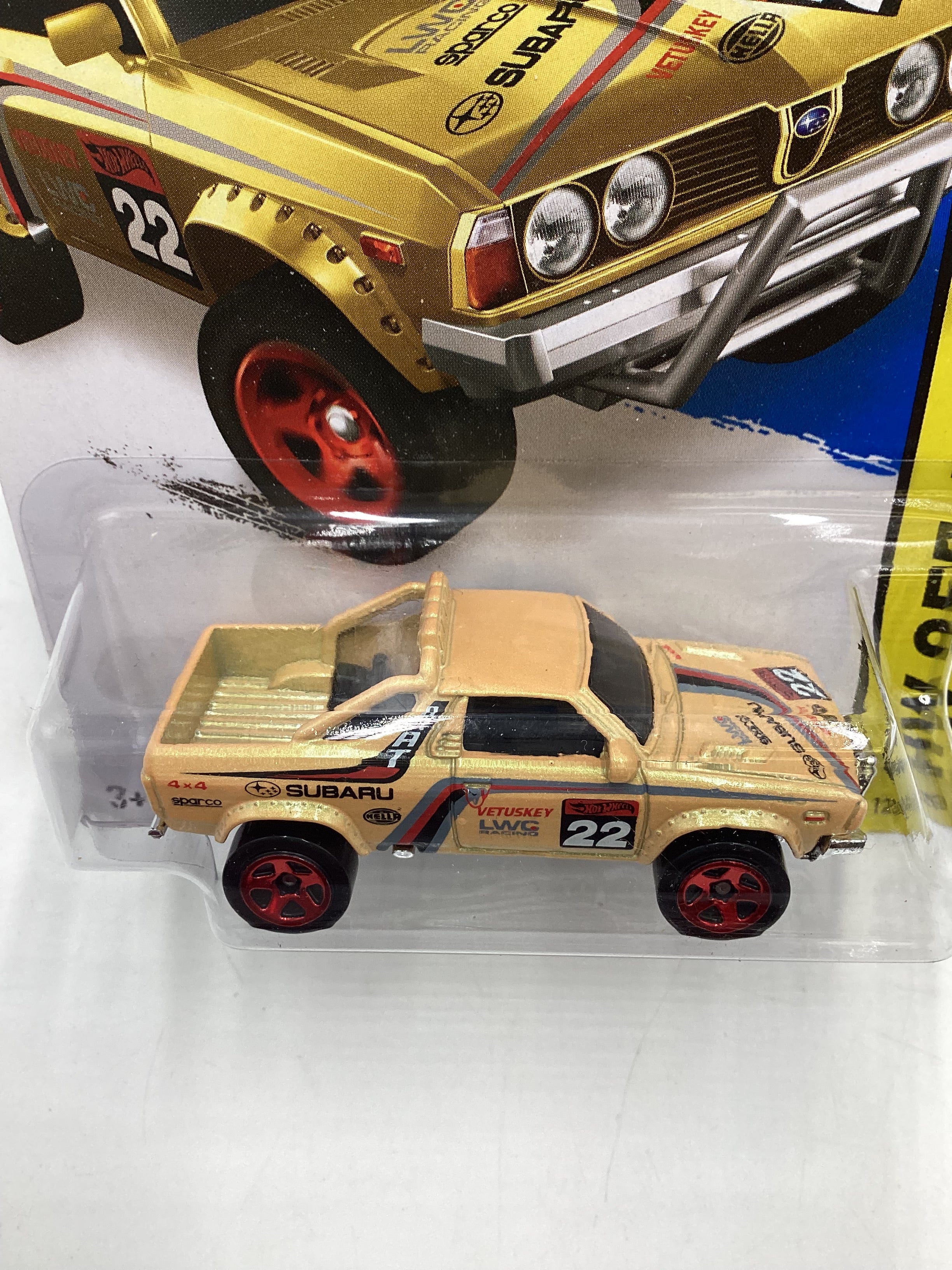 2015 Hot Wheels Kmart Exclusive #123 Subaru Brat 235B - Image 6