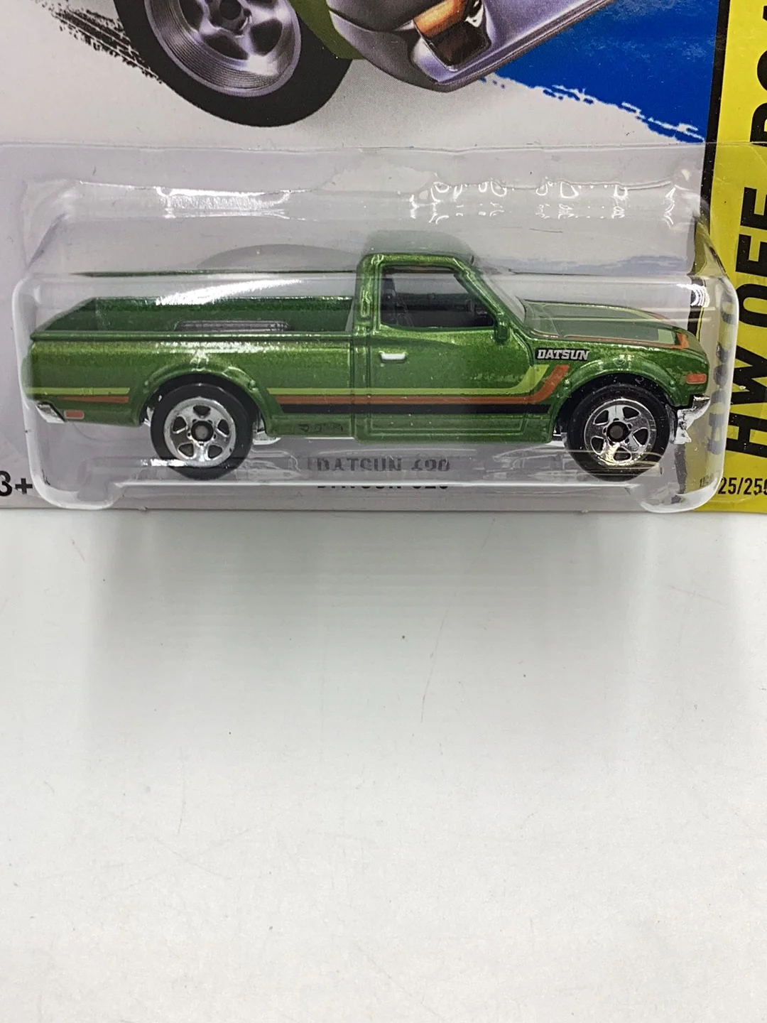 2015 Hot Wheels Off-Road #125 Datsun 620 green - Image 3