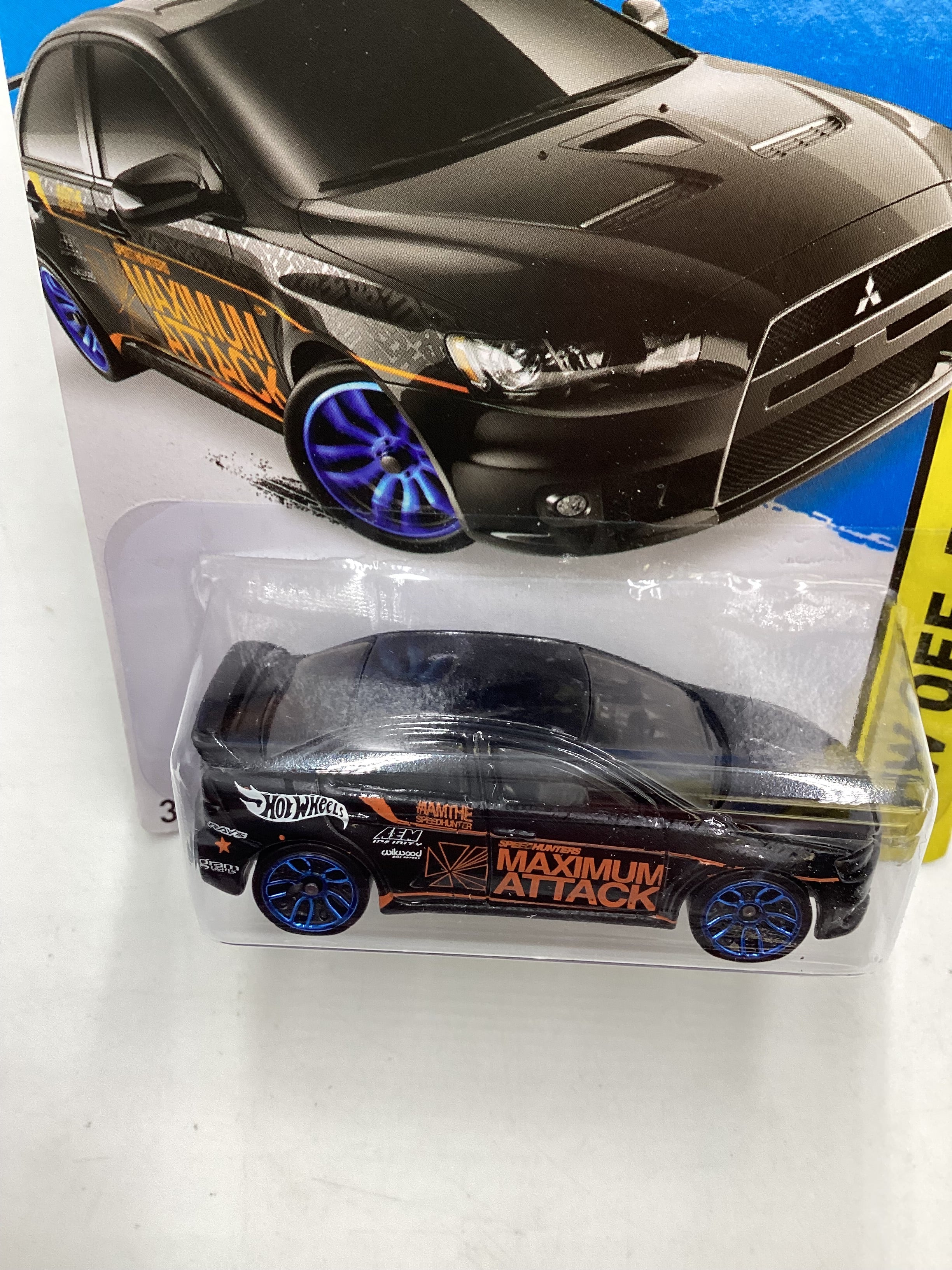 2015 Hot Wheels Off Road #77 2008 Lancer Evolution 92E - Image 5