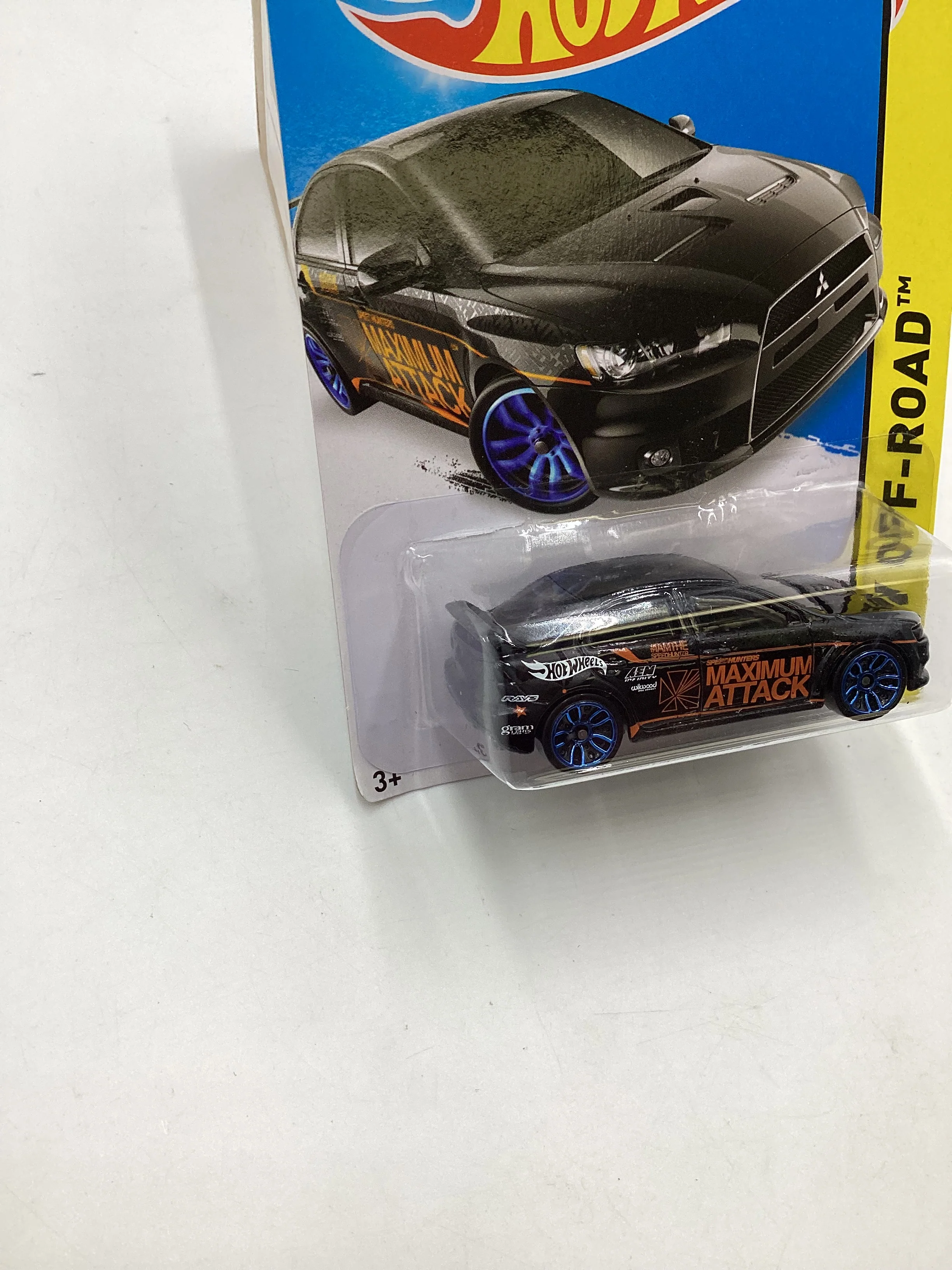 2015 Hot Wheels Off Road #77 2008 Lancer Evolution 92E - Image 6