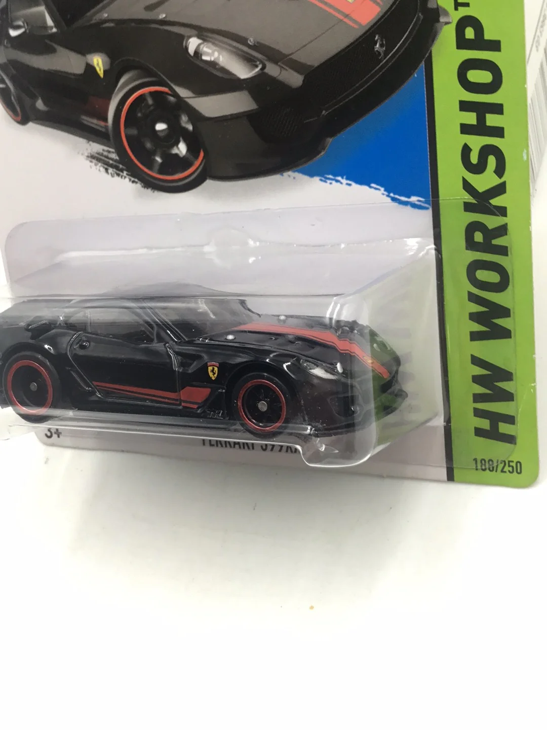 2015 hot wheels super treasure hunt Ferrari 599XX W/Protector - Image 3