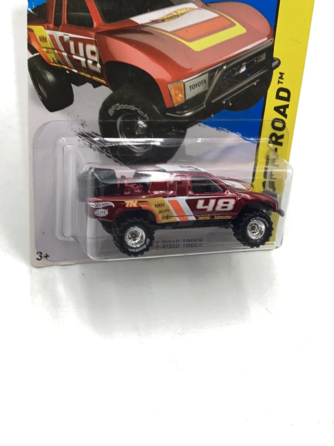 2015 hot wheels super treasure hunt Toyota Off-Road Truck W/Protector - Image 3