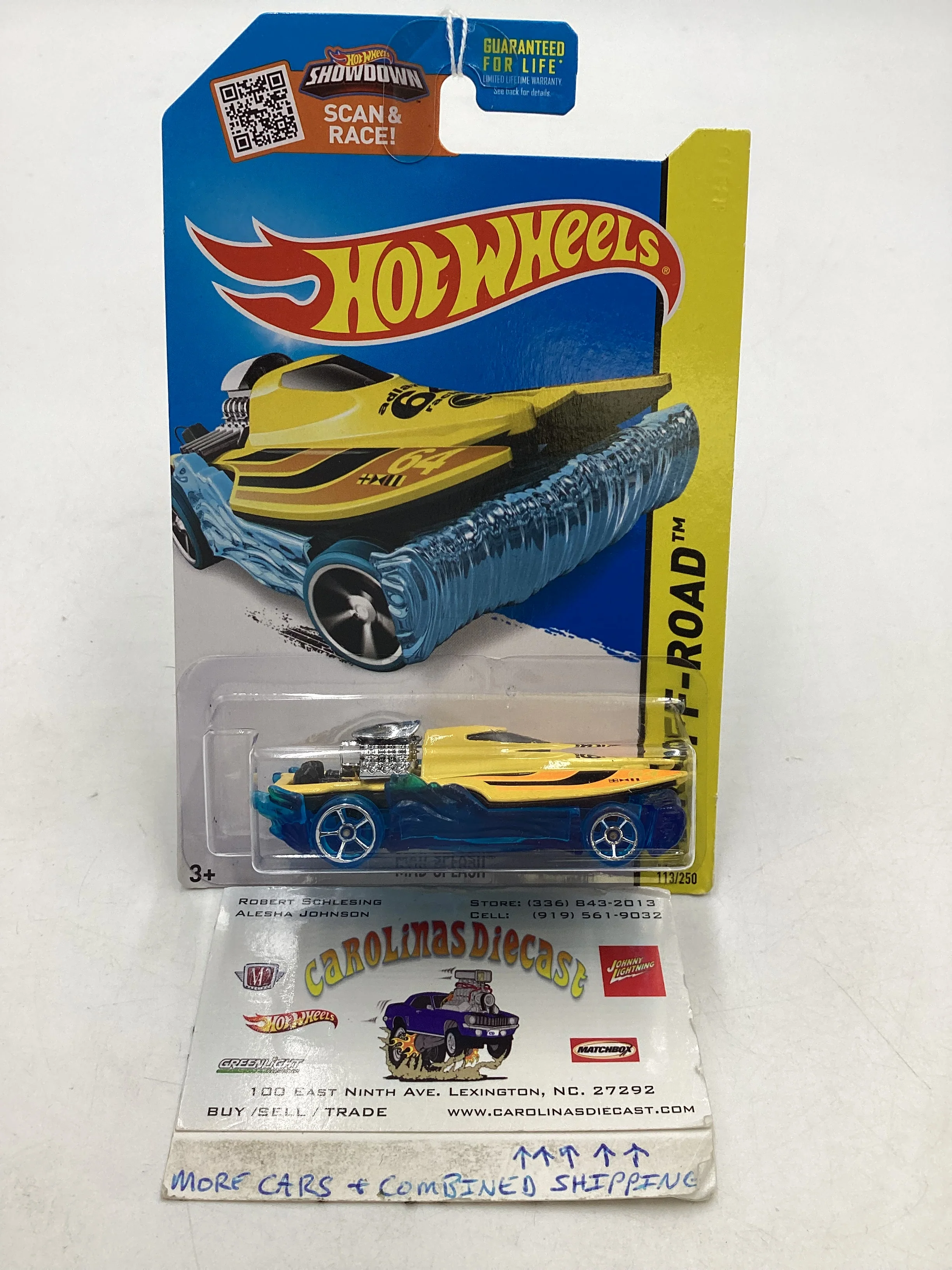 2015 Hot Wheels Treasure Hunt #113 Mad Splash 275C