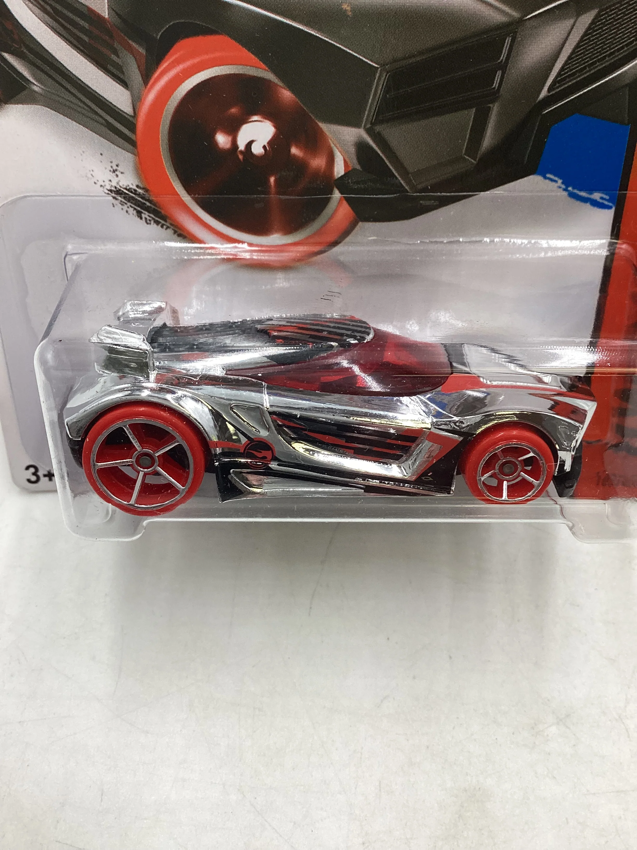 2015 Hot Wheels Treasure Hunt #162 Chicane Chrome 275C - Image 2