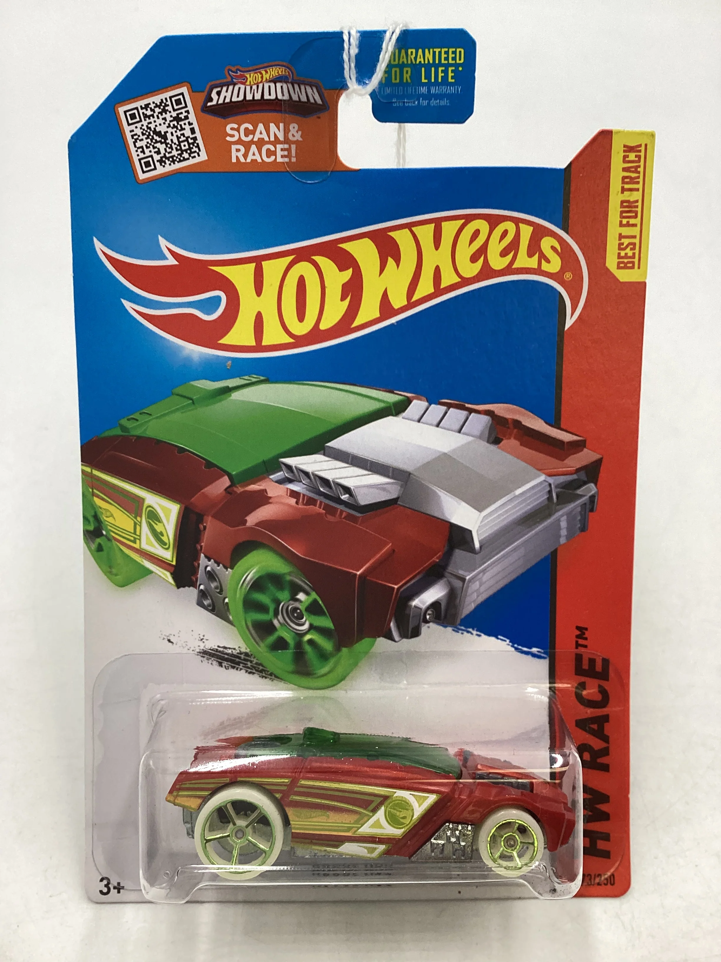 2015 Hot Wheels Treasure Hunt #173 Rogue Hog Red 276i - Image 2