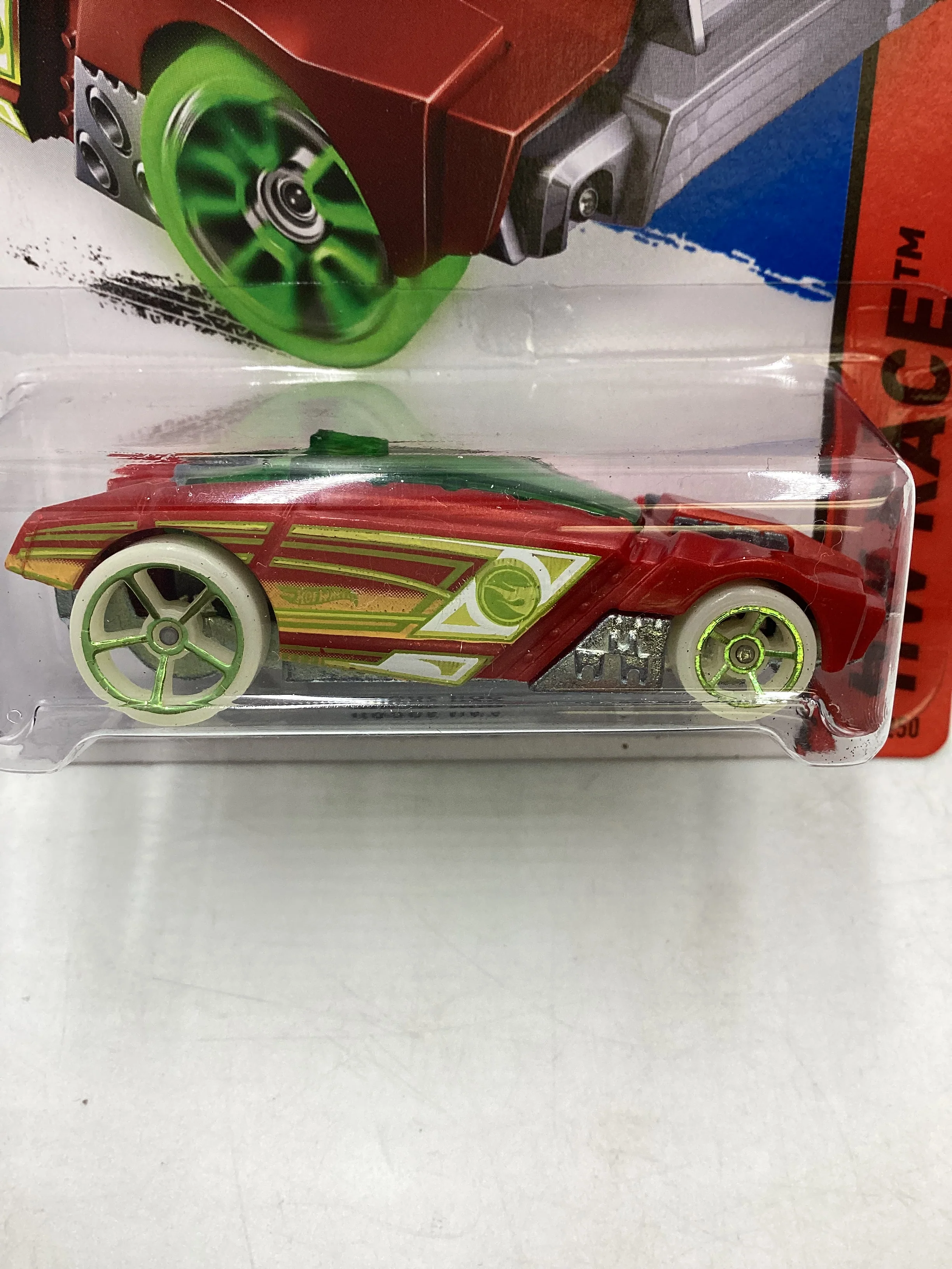 2015 Hot Wheels Treasure Hunt #173 Rogue Hog Red 276i - Image 3