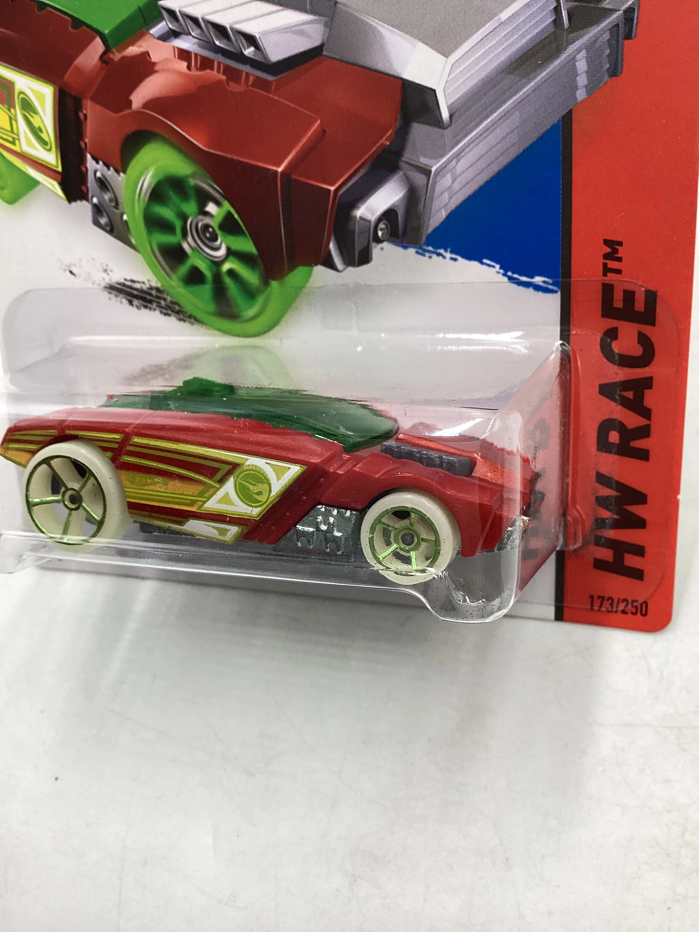 2015 Hot Wheels Treasure Hunt #173 Rogue Hog Red 276i - Image 4