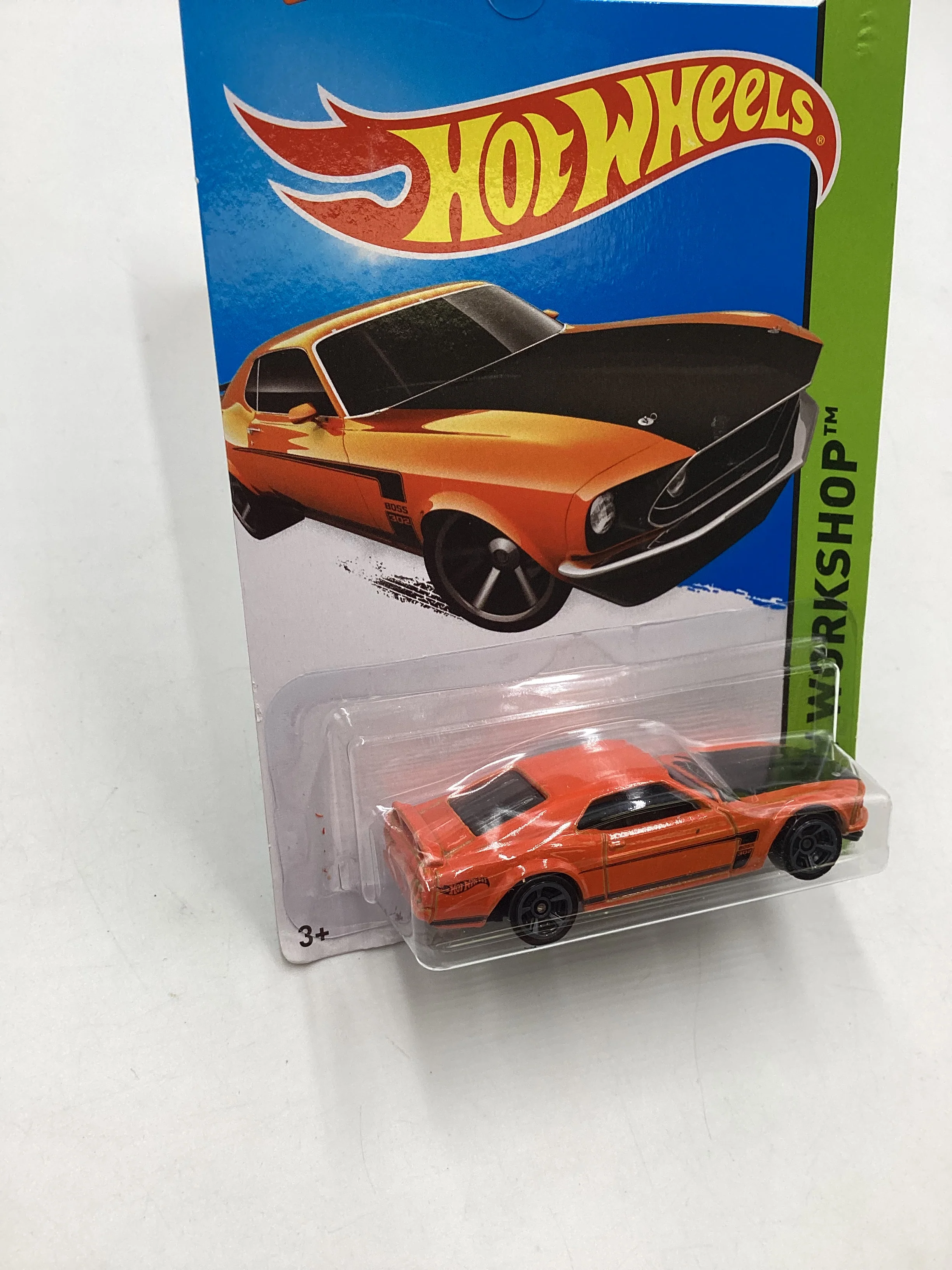 2015 Hot Wheels Workshop #195 69 Ford Mustang Boss 302 24H - Image 6