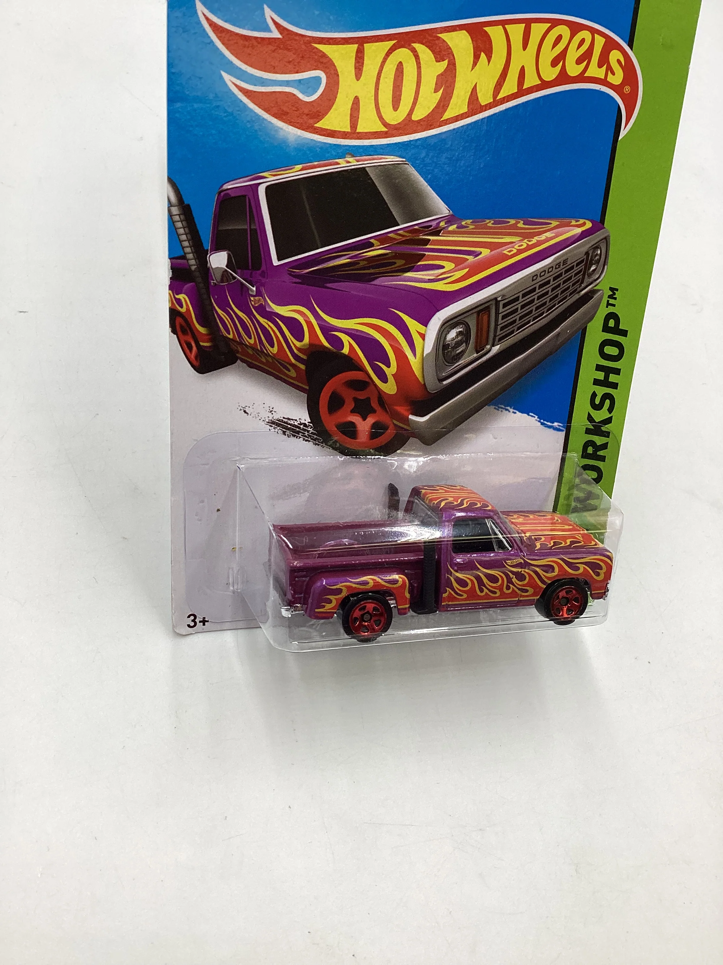 2015 Hot Wheels Workshop #215 78 Dodge Li’l Red Express Truck 47C - Image 5