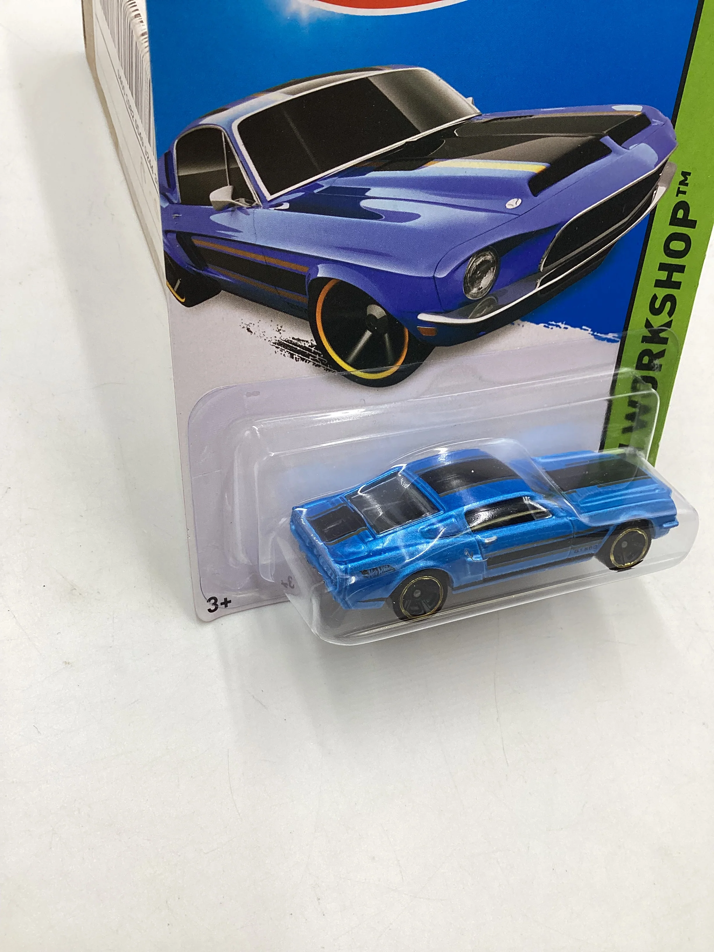 2015 Hot Wheels Workshop #226 68 Shelby GT500 25F - Image 5