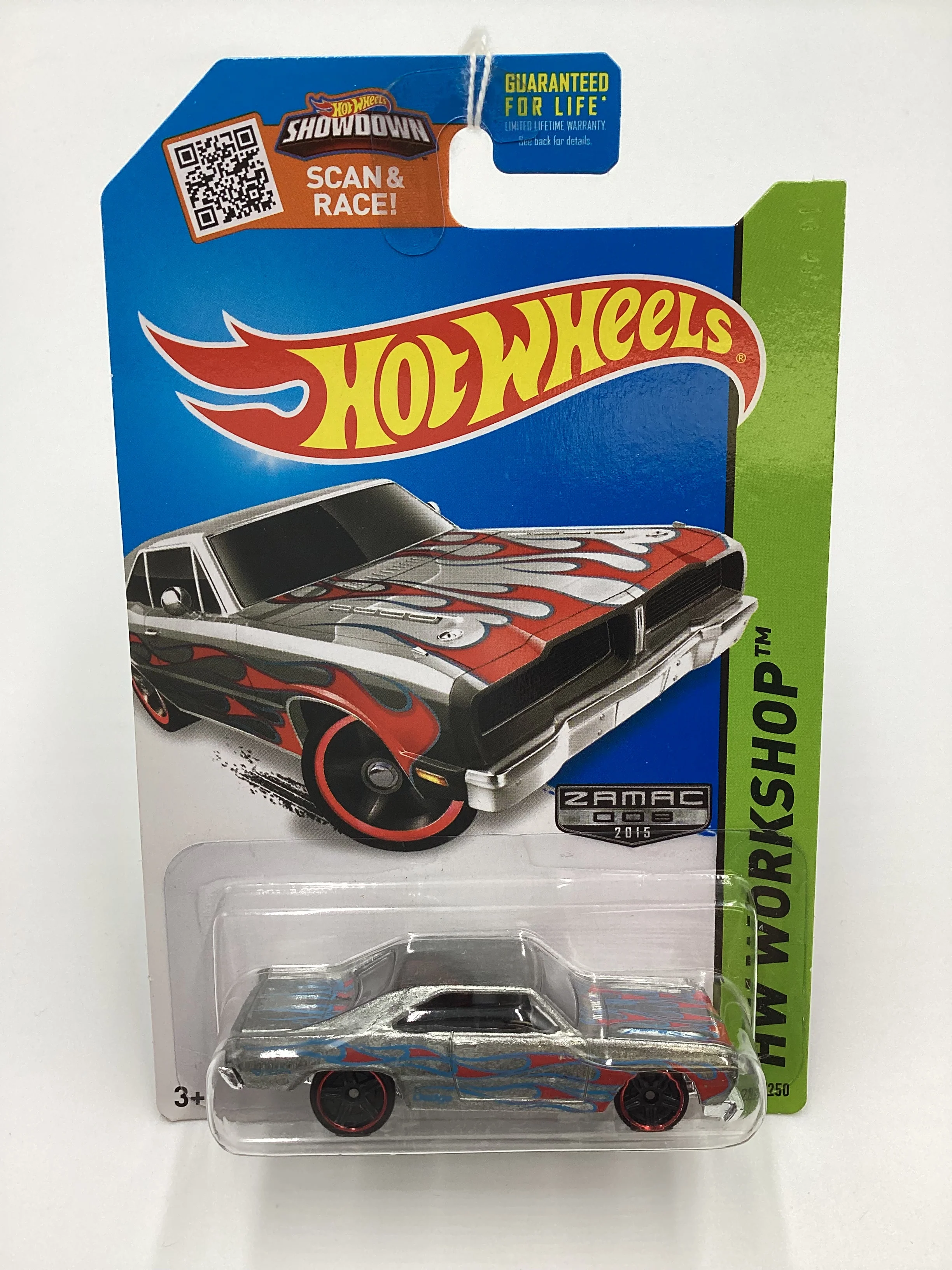 2015 Hot Wheels Zamac 008 #206 74 Brazilian Dodge Charger - Image 2