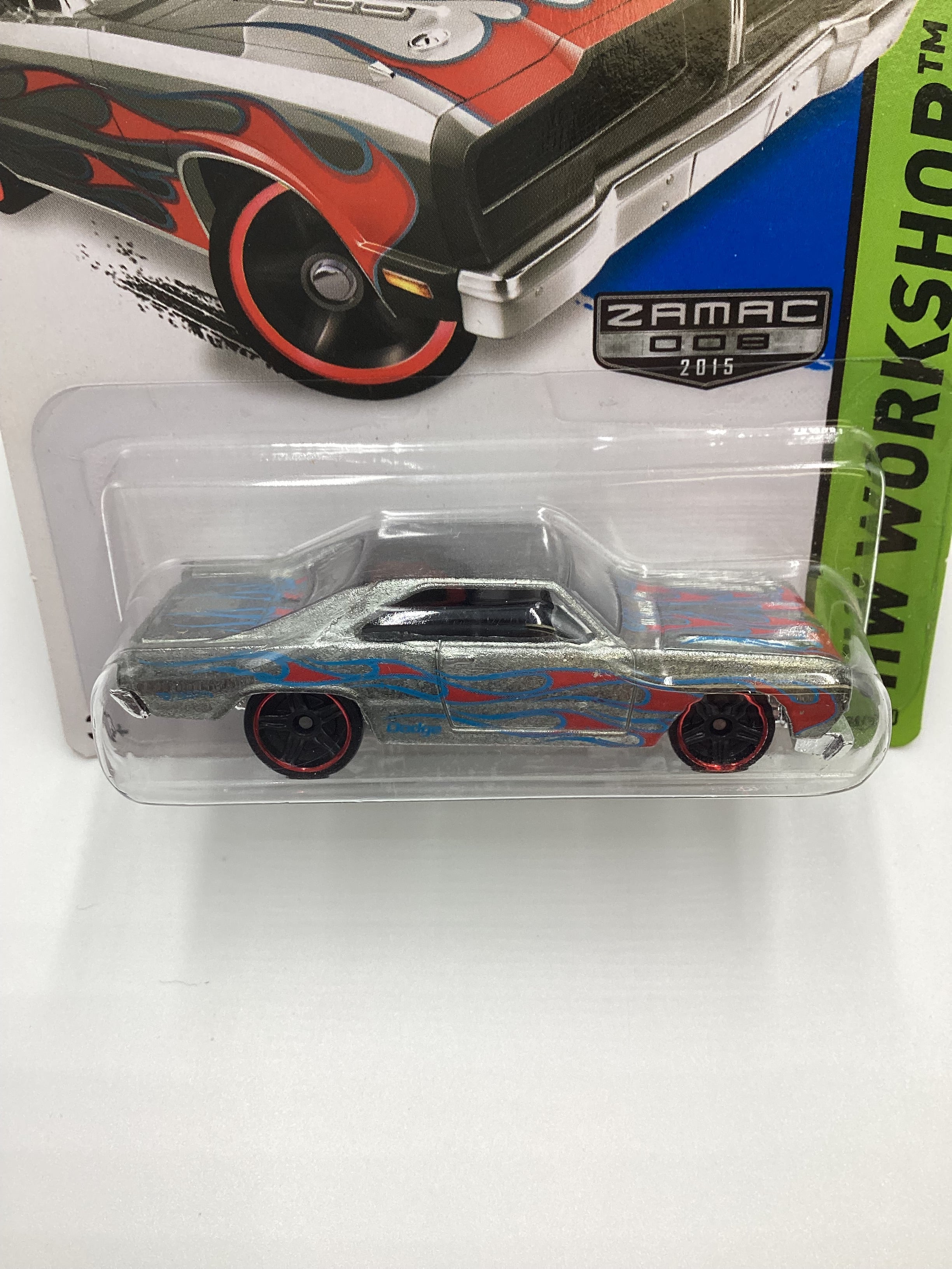 2015 Hot Wheels Zamac 008 #206 74 Brazilian Dodge Charger - Image 3