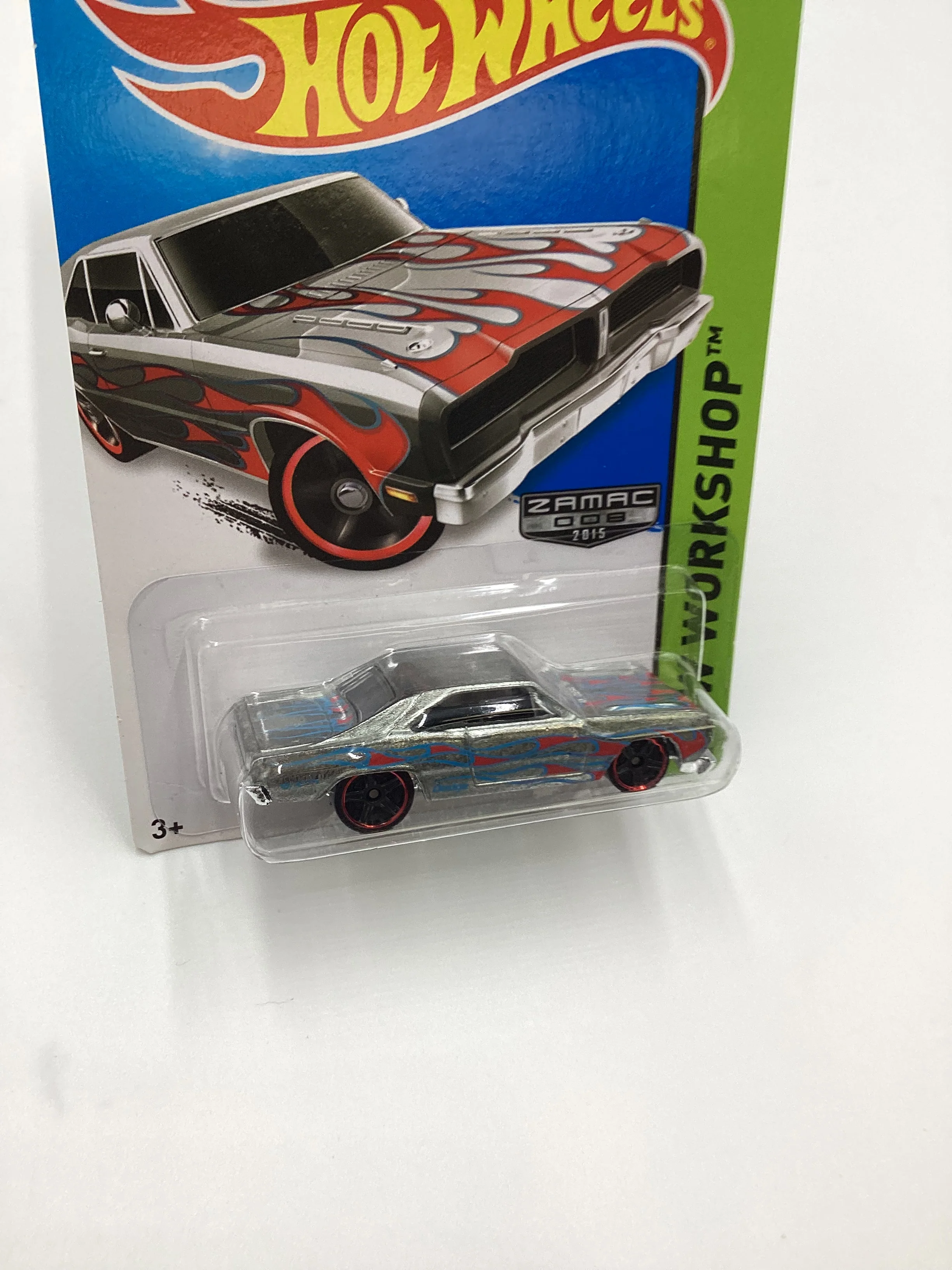 2015 Hot Wheels Zamac 008 #206 74 Brazilian Dodge Charger - Image 5