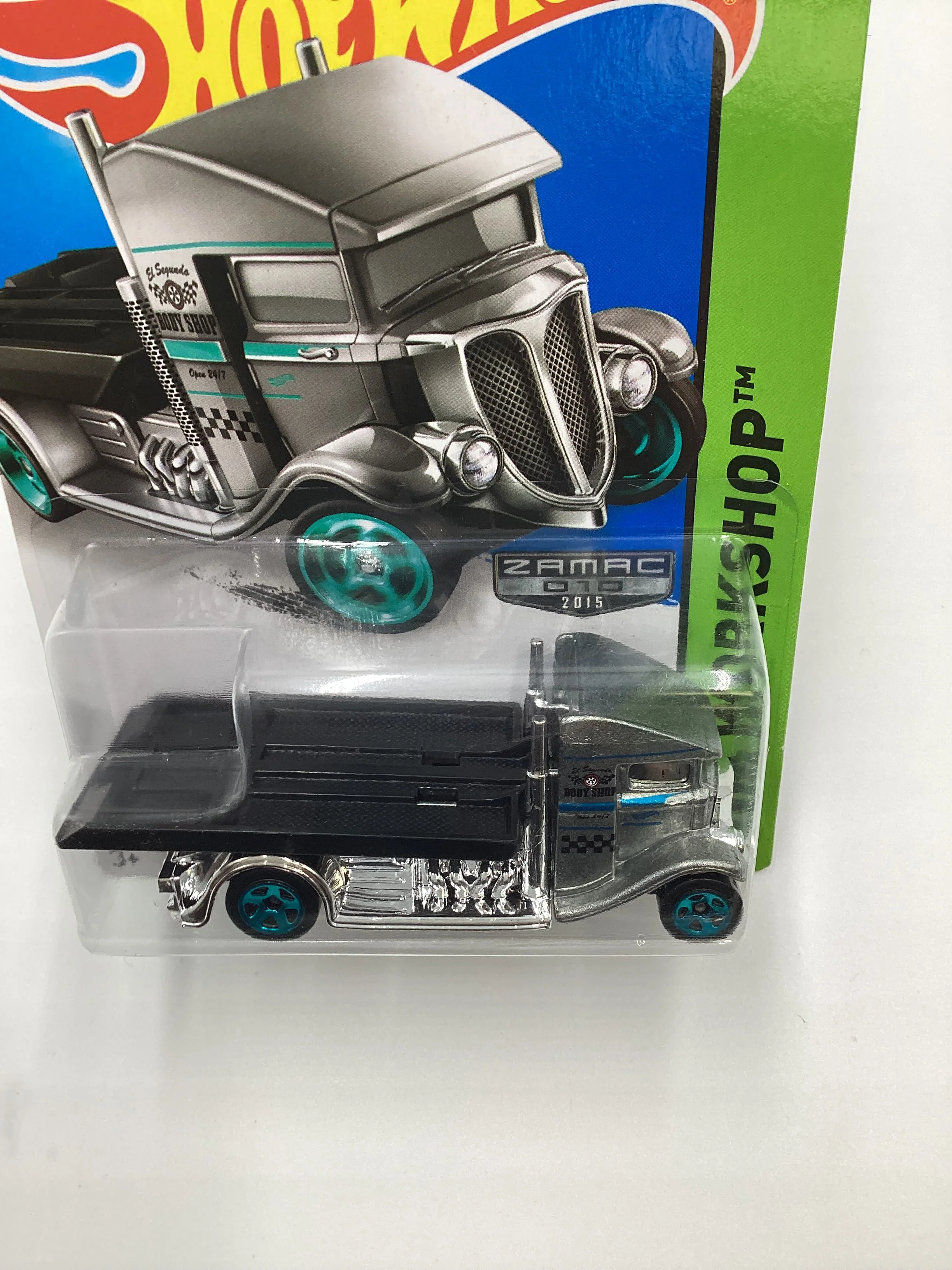 2015 Hot Wheels Zamac 010 #224 Fast Bed Hauler - Image 6
