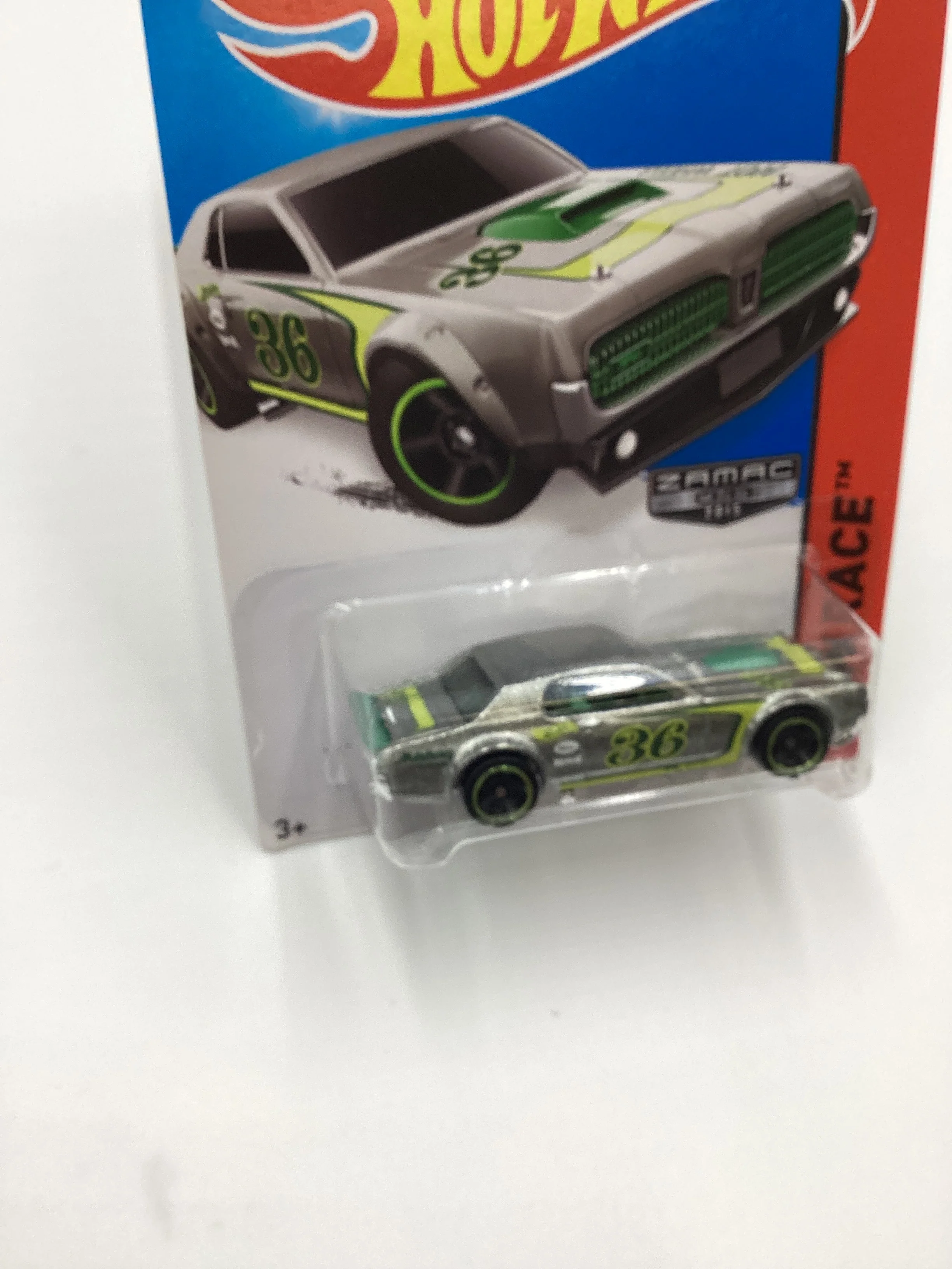 2015 Hot Wheels Zamac 011 #181 68 Mercury Cougar 144H - Image 5