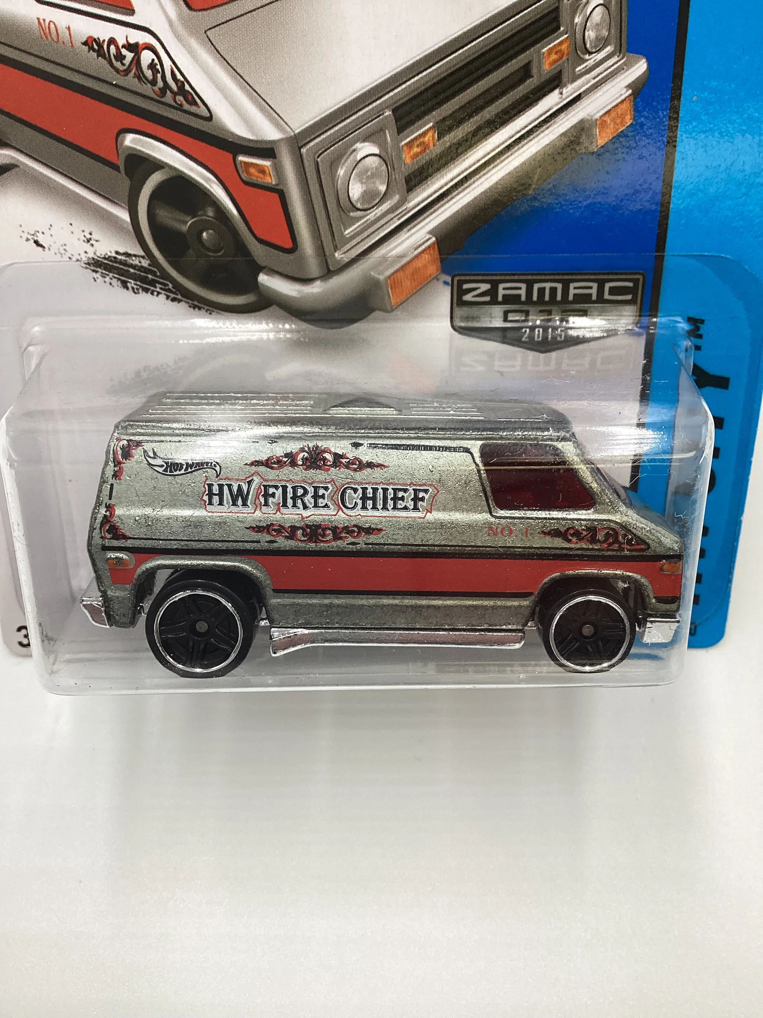 2015 Hot Wheels Zamac 012 #55 Super Van - Image 3