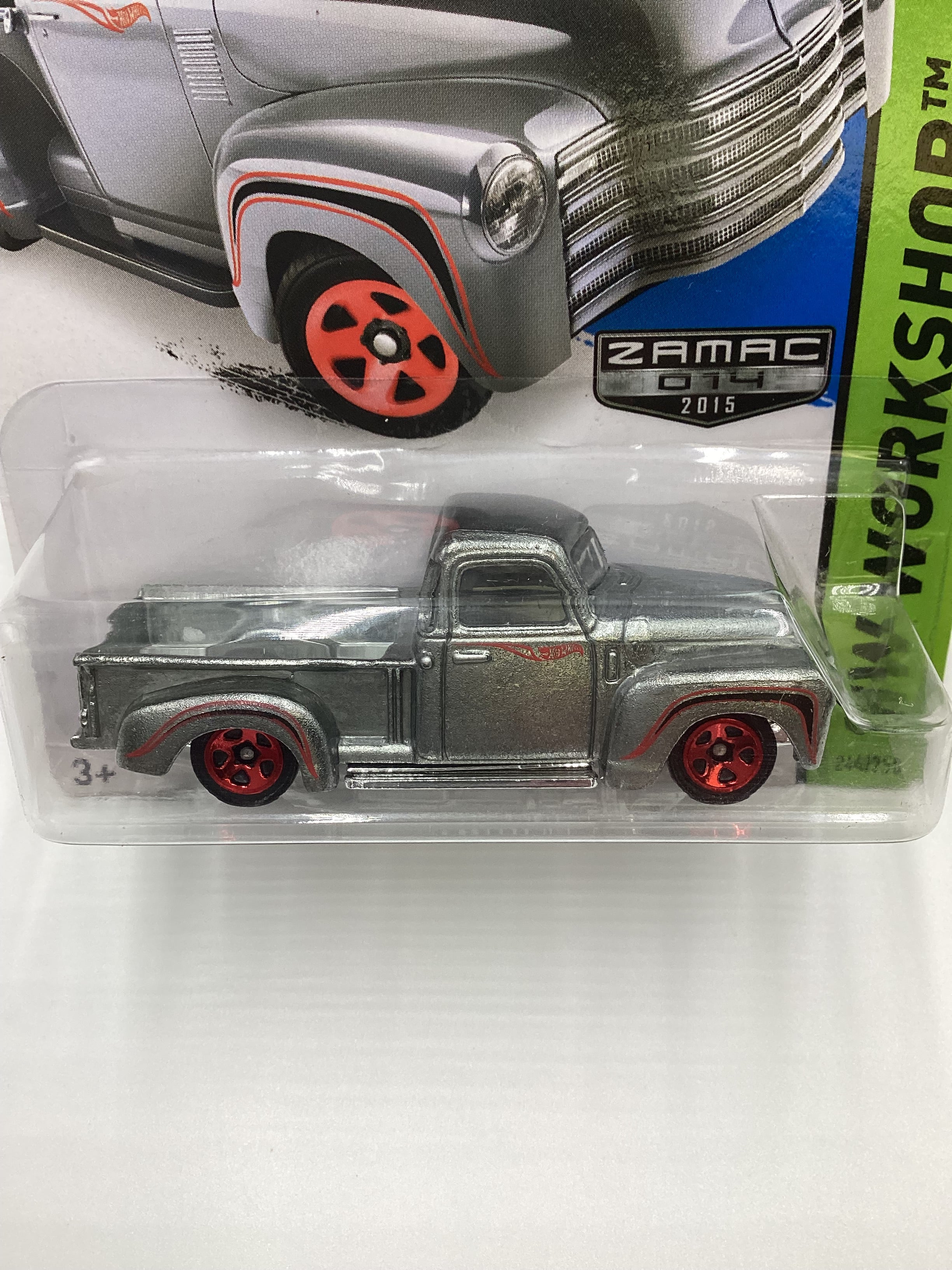 2015 Hot Wheels Zamac 014 #244 52 Chevy - Image 3