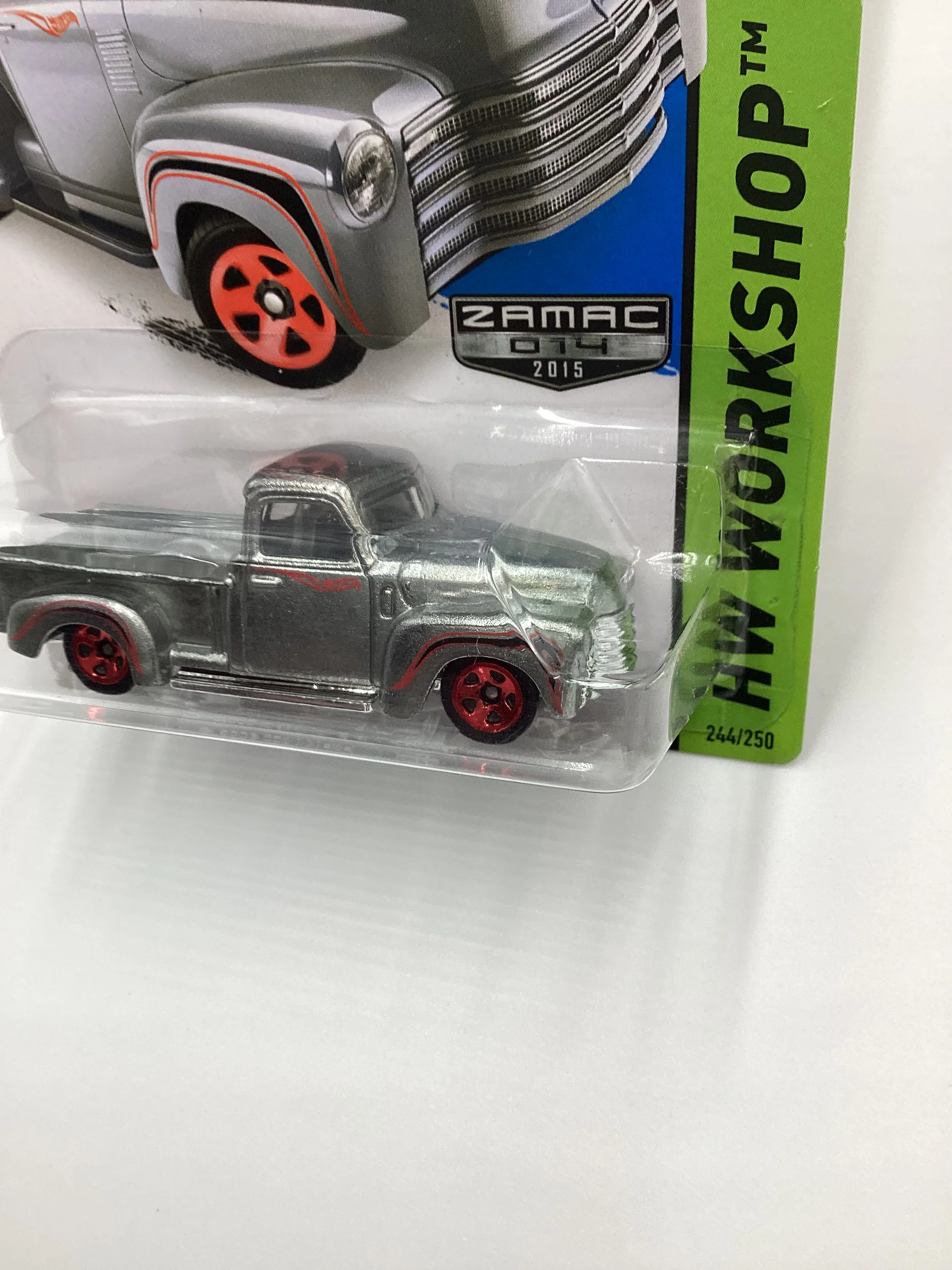 2015 Hot Wheels Zamac 014 #244 52 Chevy - Image 4