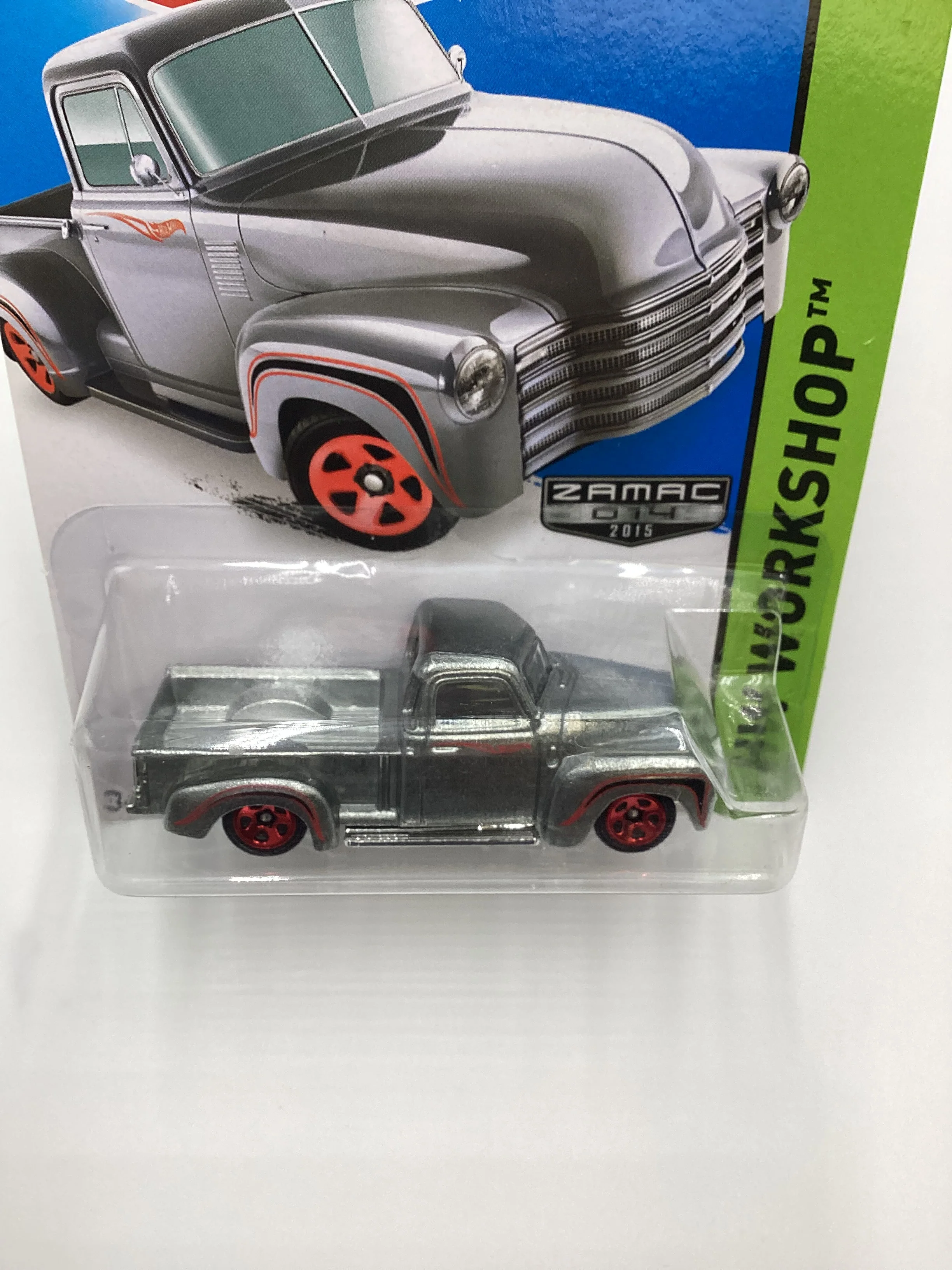 2015 Hot Wheels Zamac 014 #244 52 Chevy - Image 6