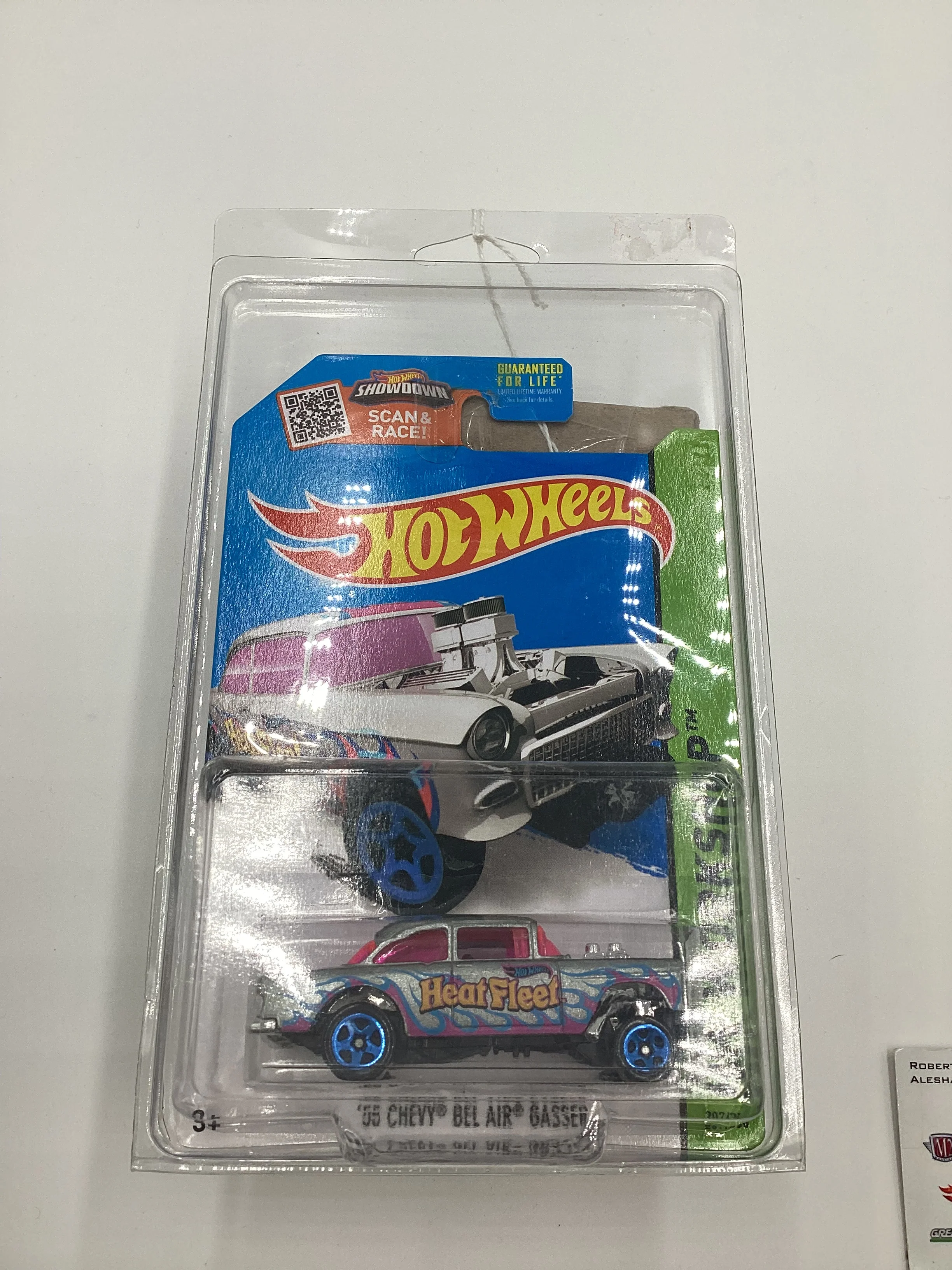 2015 Hot Wheels Zamac #207 55 Chevy Bel Air Gasser - Image 8