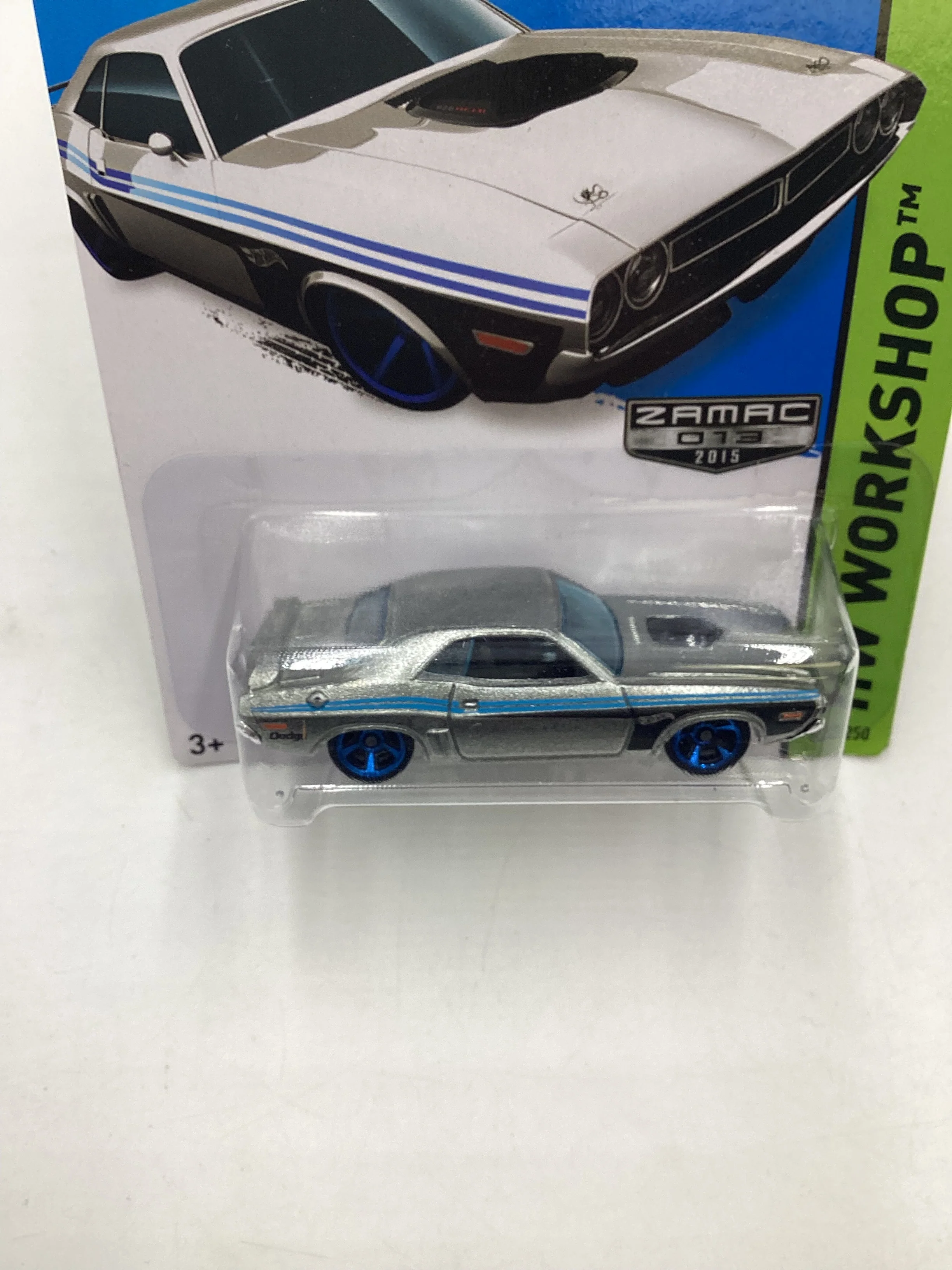 2015 HW Workshop Zamac 013 71 Dodge Challenger #227 147C - Image 6
