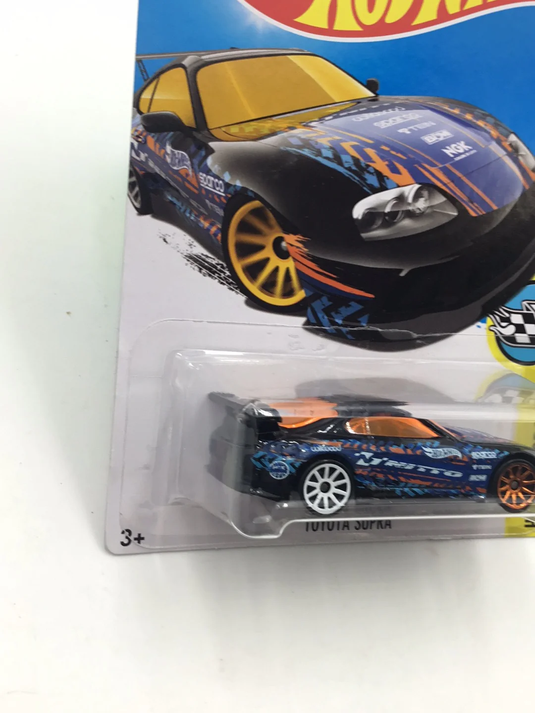 2016 Hot Wheels #177 Toyota Supra - Image 3