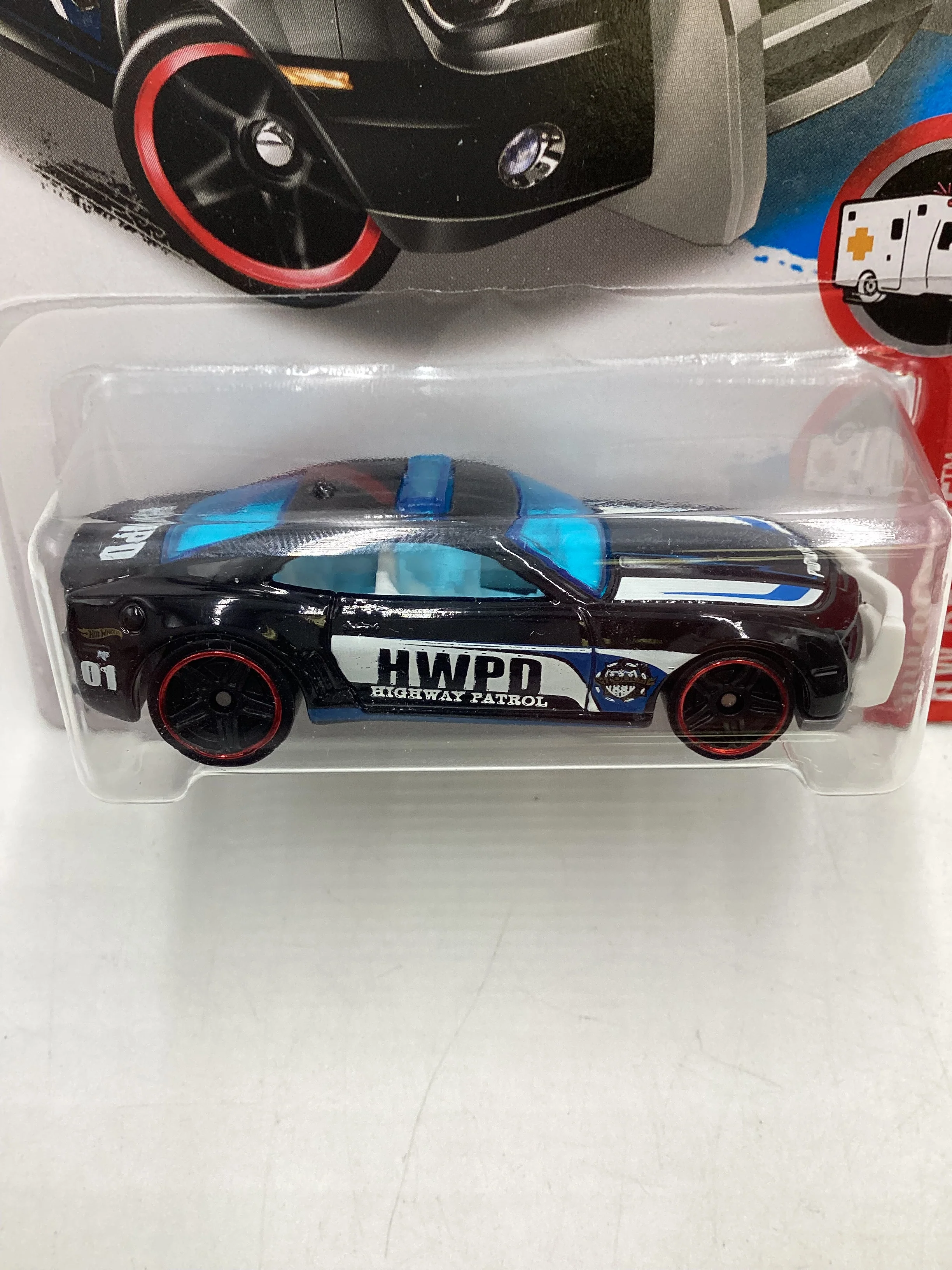 2016 Hot wheels #211 Black 10 Camaro SS 9F - Image 3