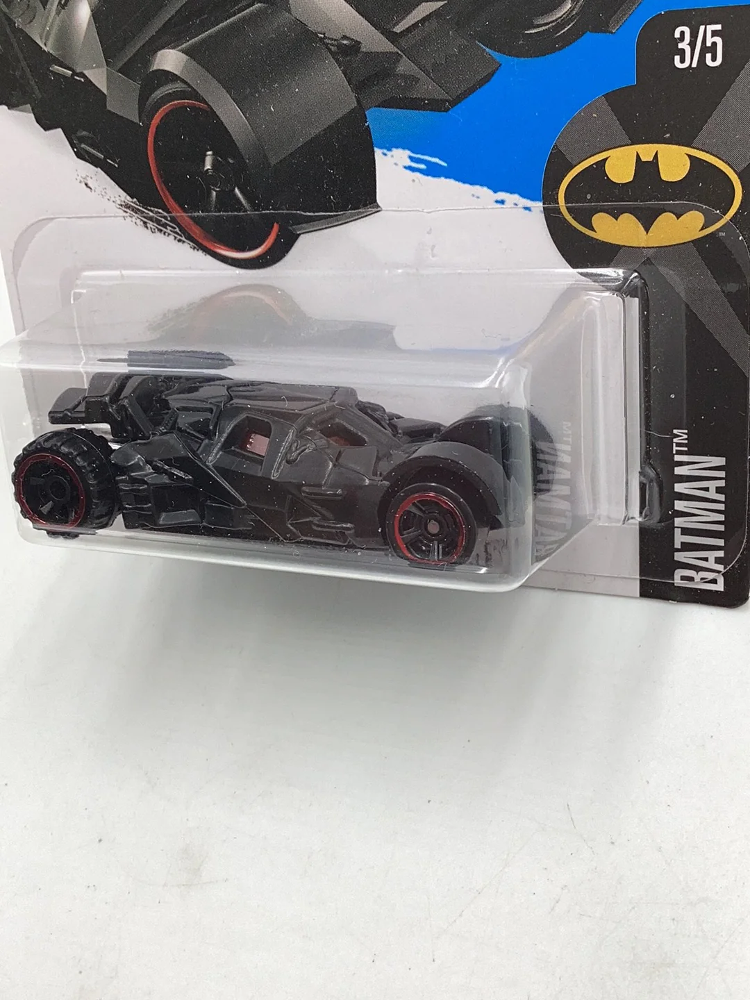 2016 Hot wheels #228 The Dark Knight Batmobile 120H - Image 4