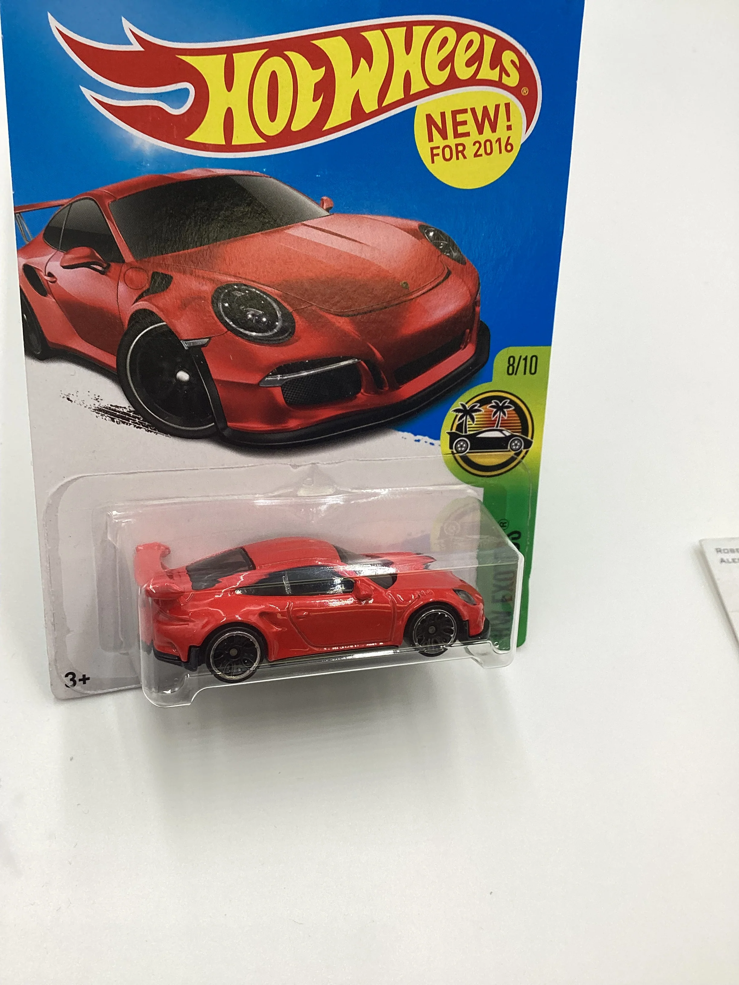 2016 Hot Wheels #78 Porsche 911 GT3 RS Red see last pic 100D - Image 5