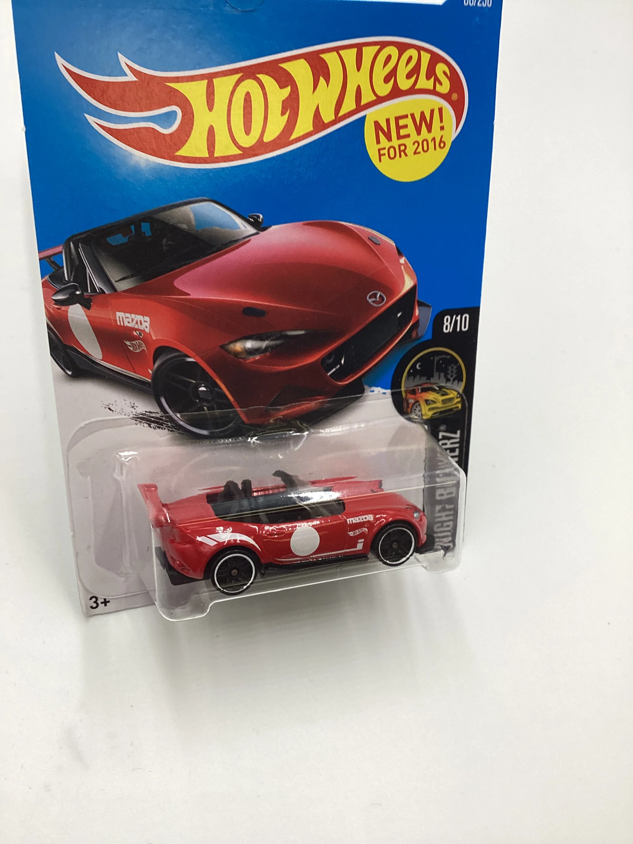 2016 Hot Wheels #88 15 Mazda MX-5 Miata Red 87E - Image 5