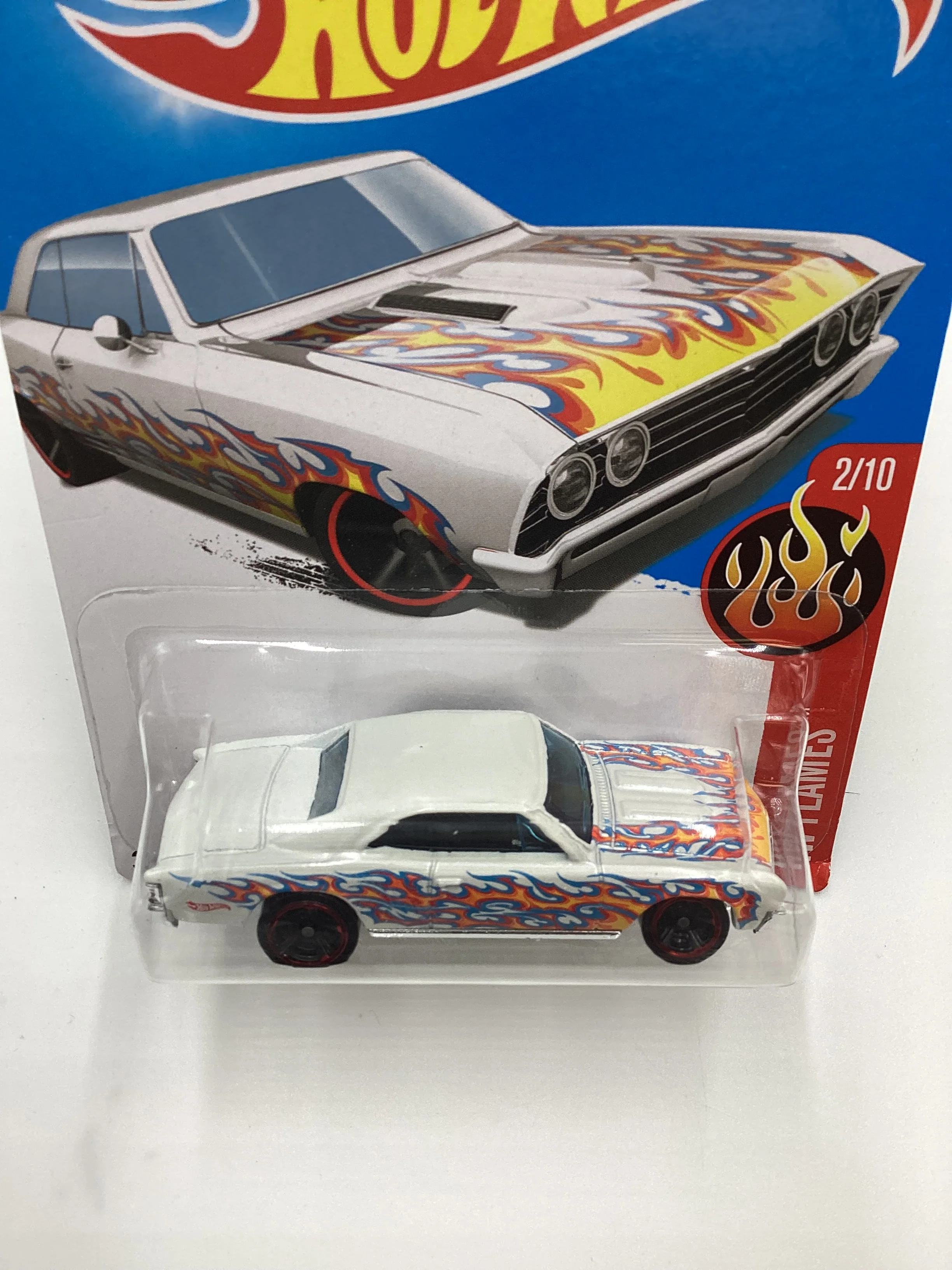 2016 Hot Wheels #92 67 Chevelle SS 396 White Toys R Us Exclusive 238A - Image 6