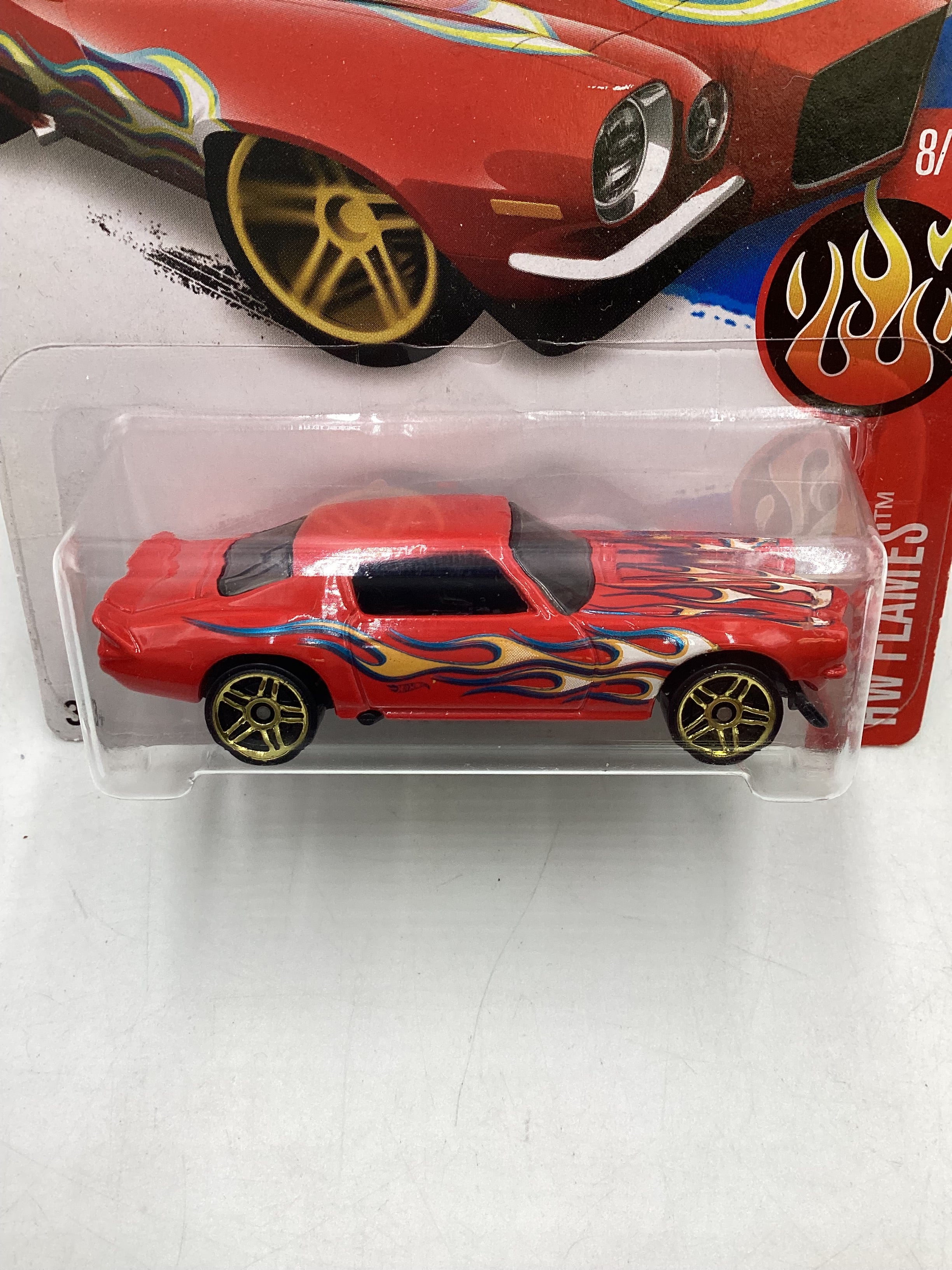 2016 Hot wheels #98 70 Camaro Red 14B - Image 2
