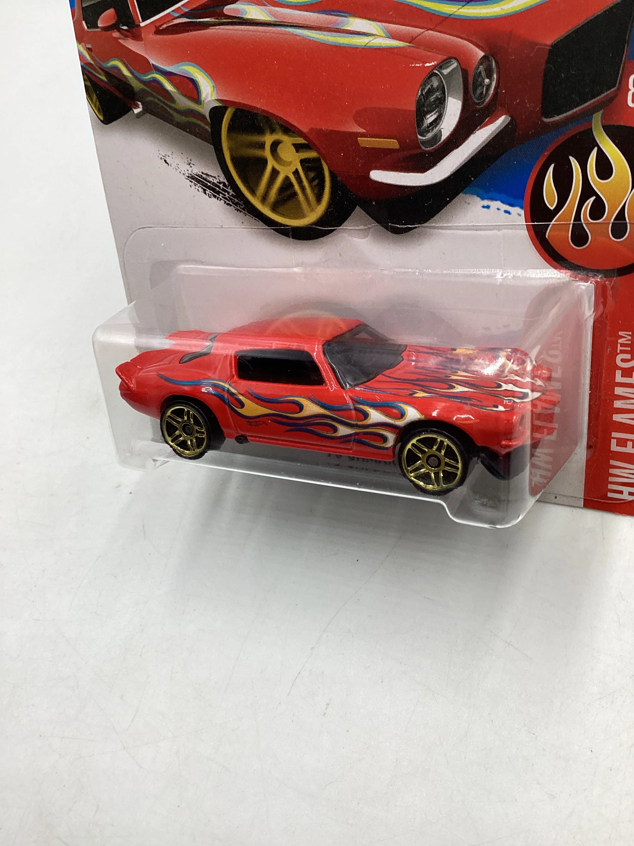 2016 Hot wheels #98 70 Camaro Red 14B - Image 3