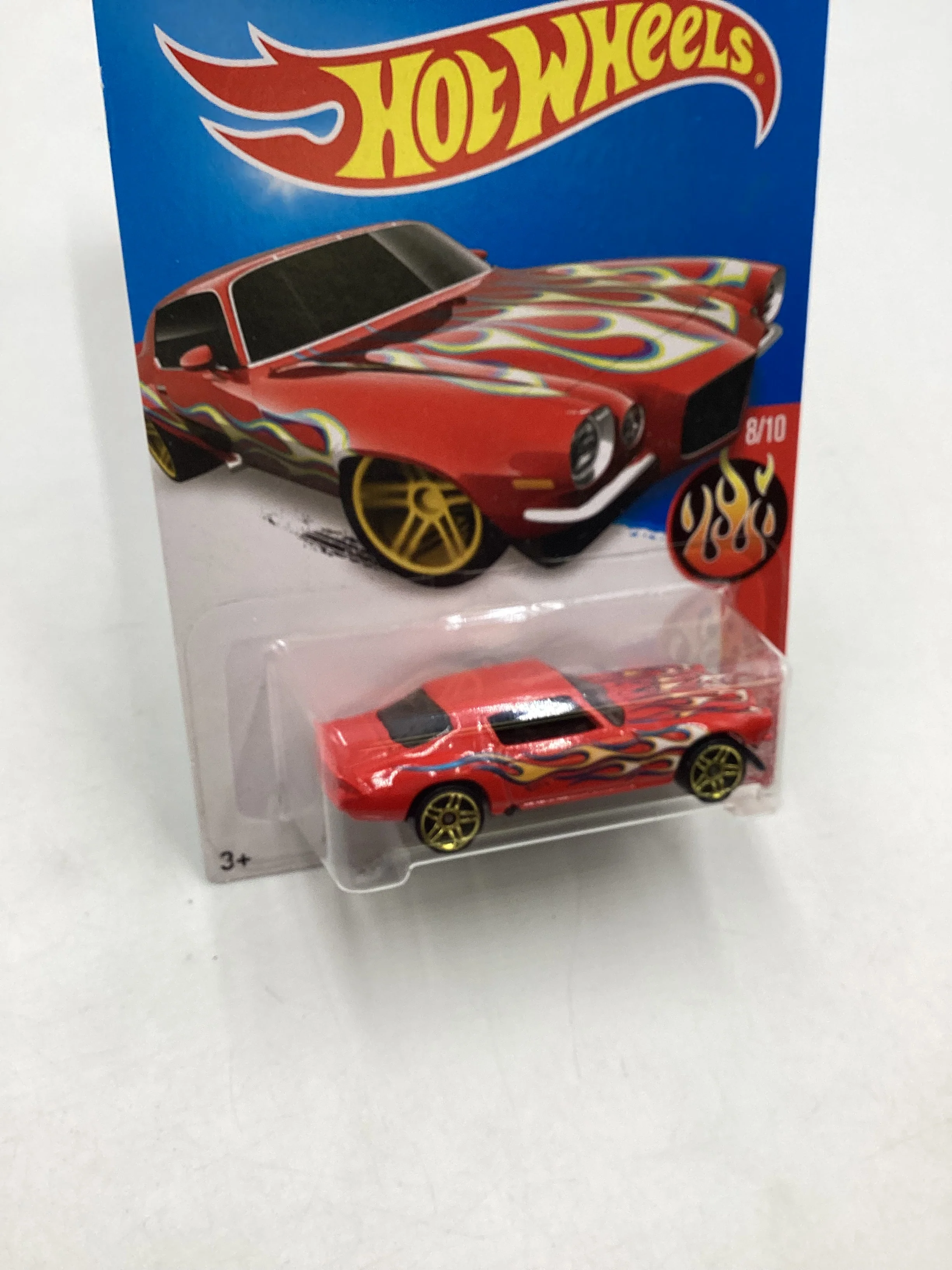 2016 Hot wheels #98 70 Camaro Red 14B - Image 4