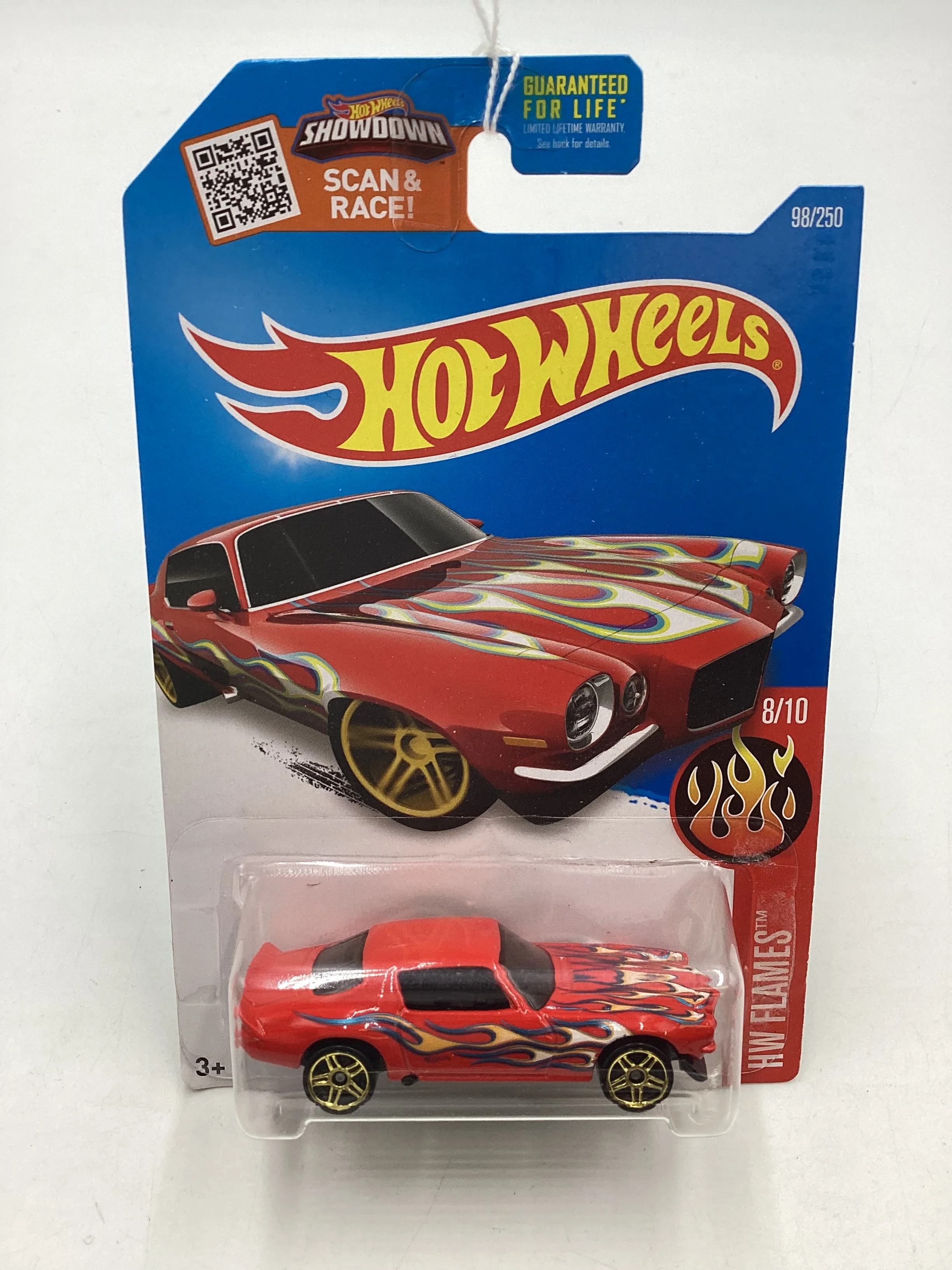 2016 Hot wheels #98 Red 70 Camaro 3A - Image 2