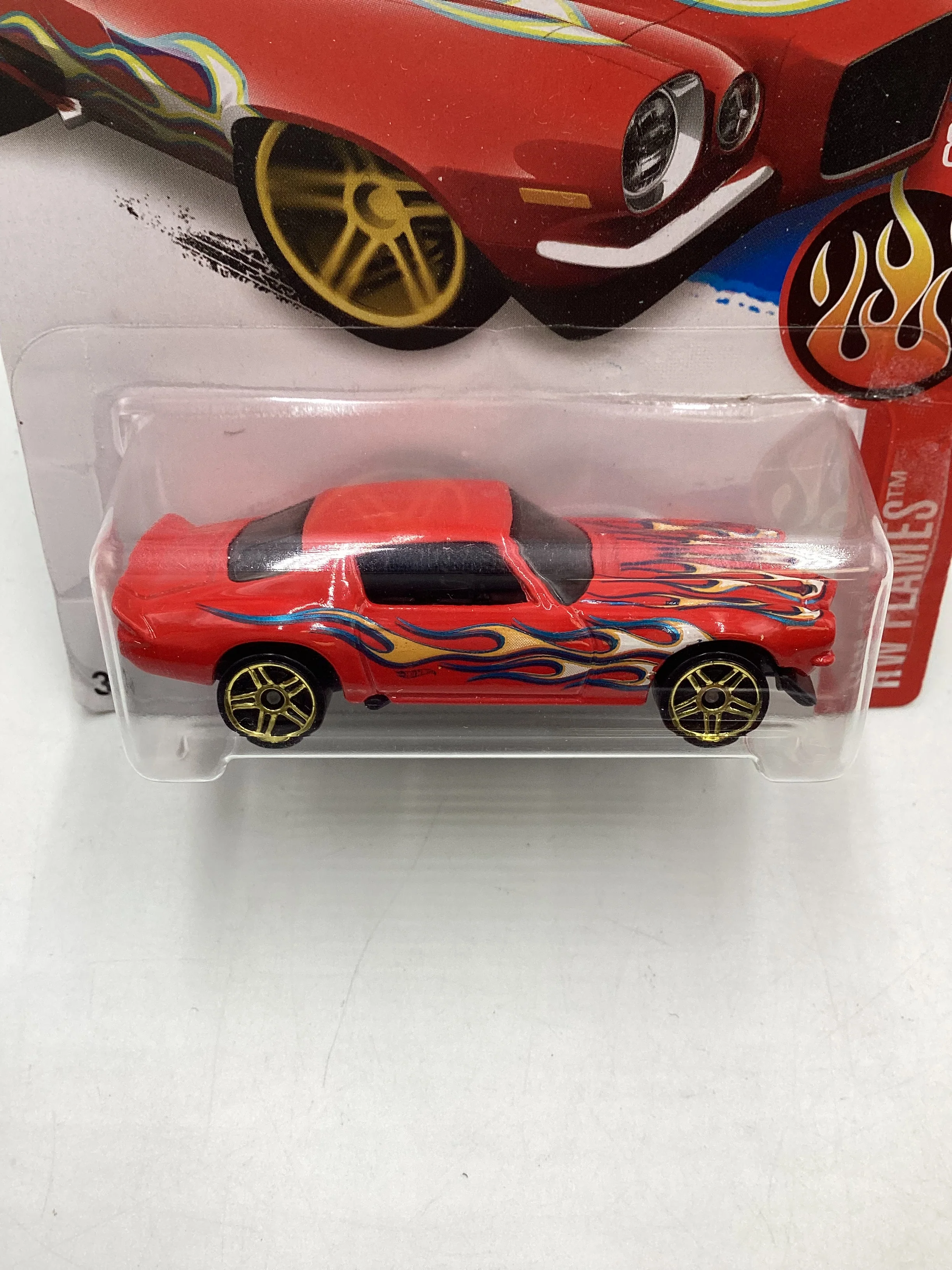 2016 Hot wheels #98 Red 70 Camaro 3A - Image 3