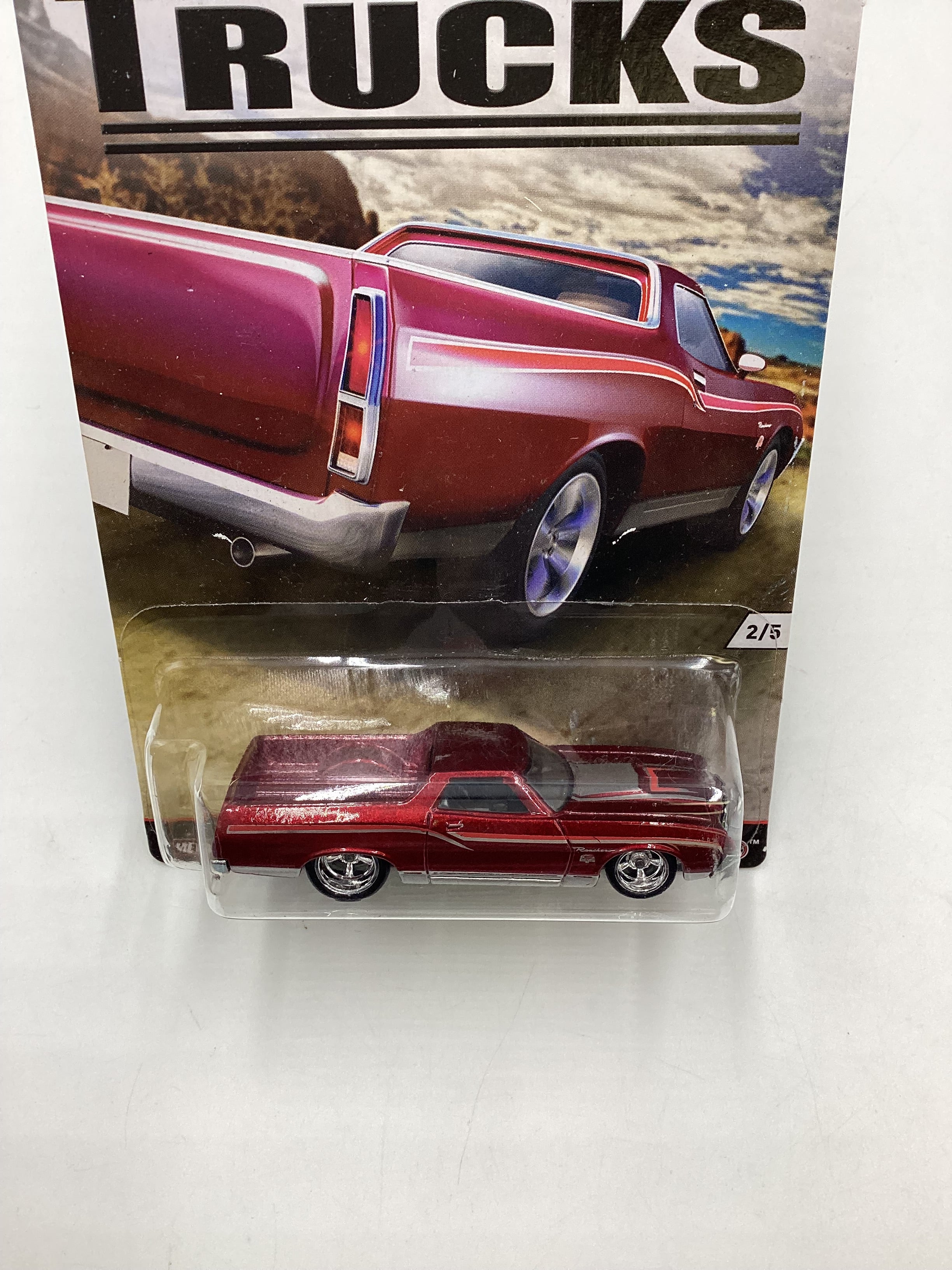 2016 Hot Wheels Car Culture Trucks #2 72 Ford Ranchero 244B - Image 6