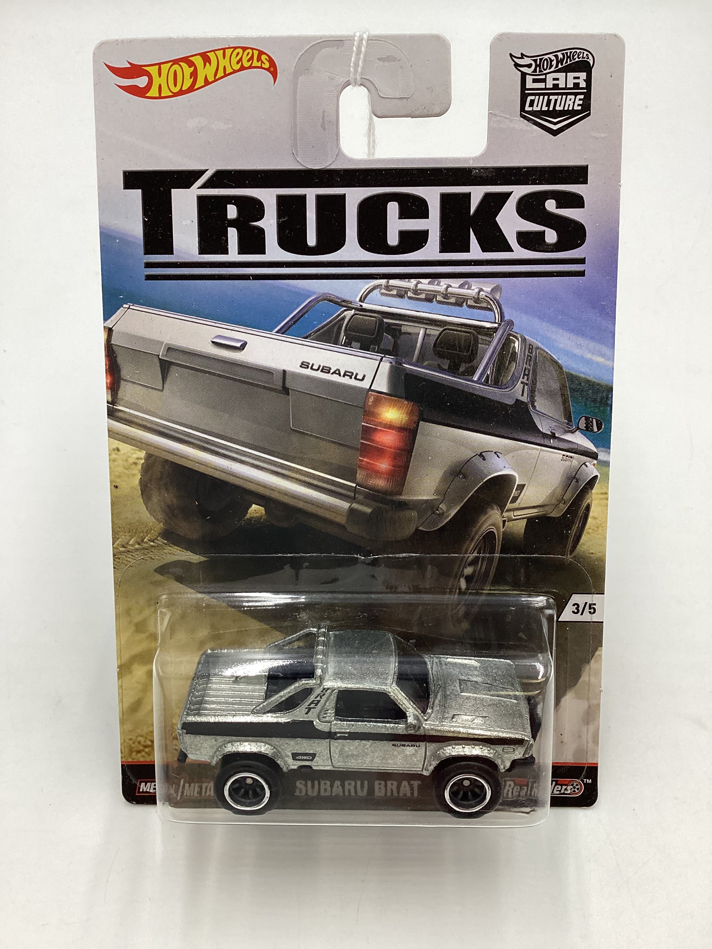 2016 Hot Wheels Car Culture Trucks #3 Subaru Brat 245N - Image 4