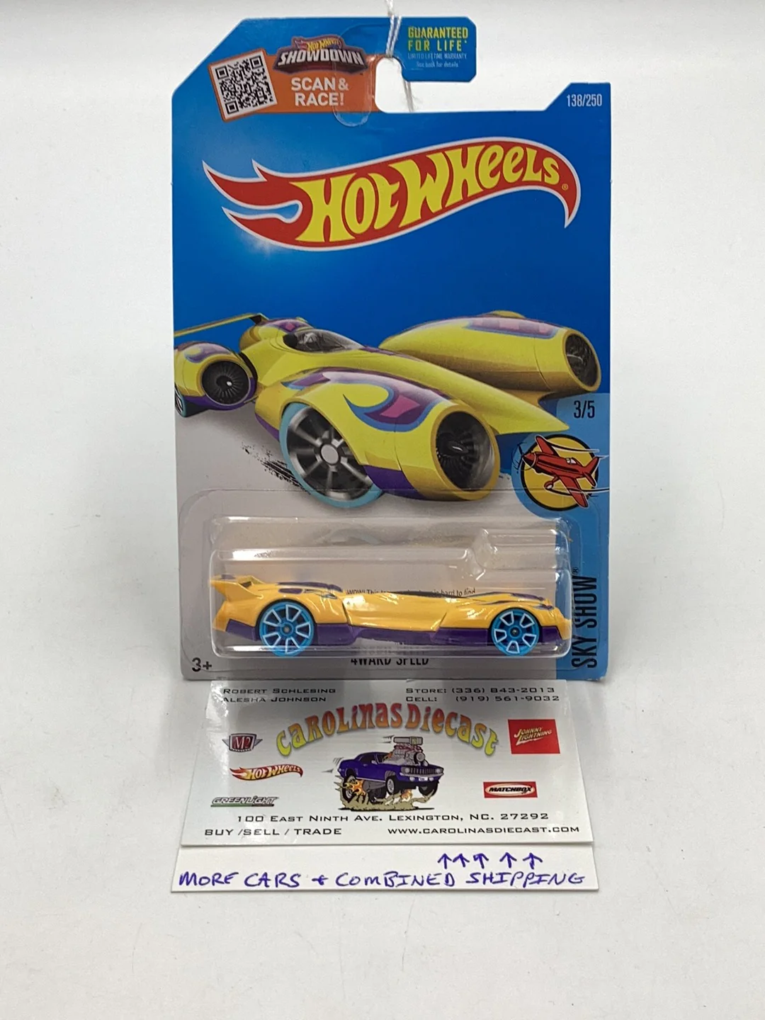 2016 Hot Wheels Treasure Hunt #138 4Ward Speed 277D