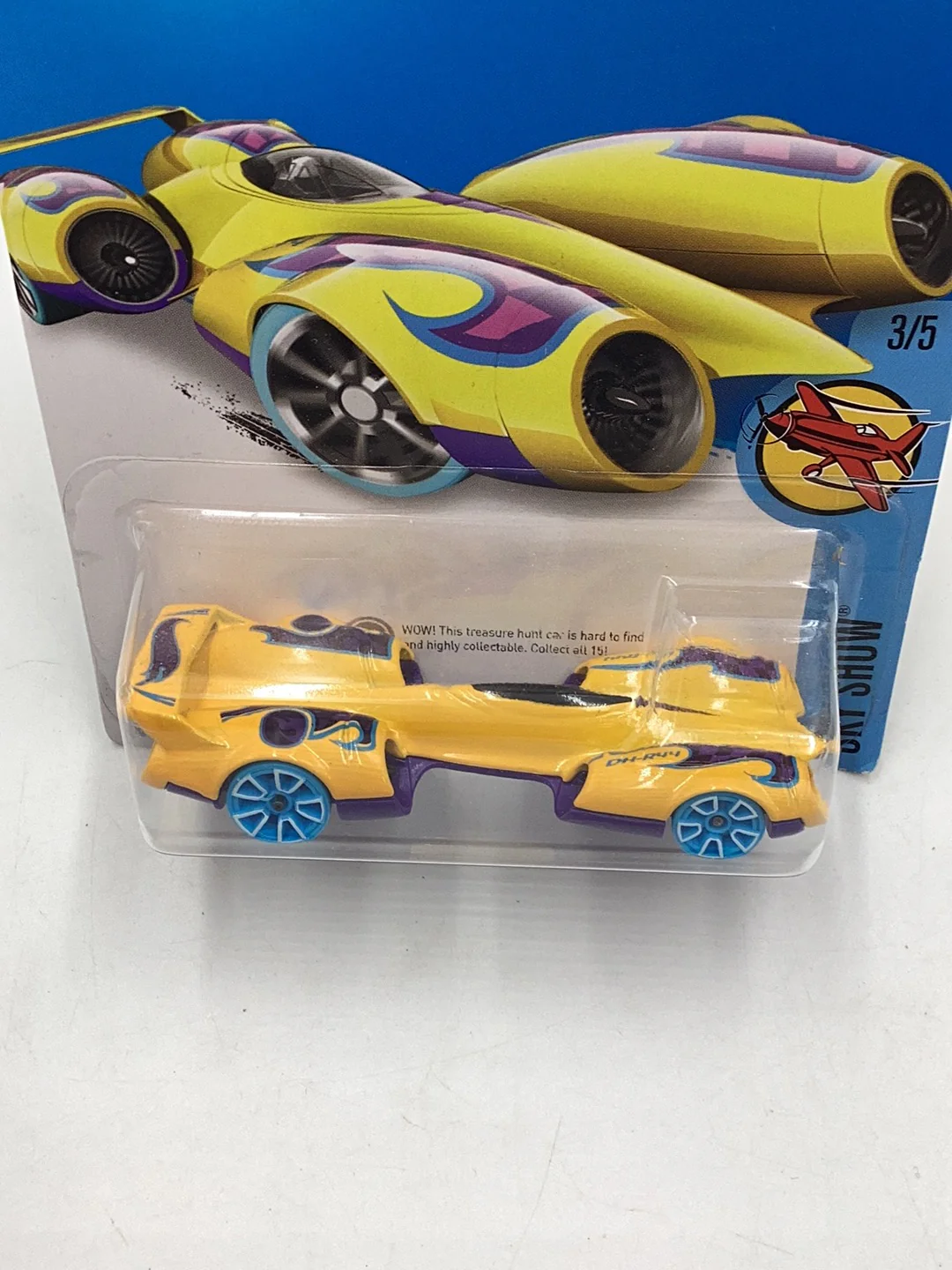 2016 Hot Wheels Treasure Hunt #138 4Ward Speed 277D - Image 6