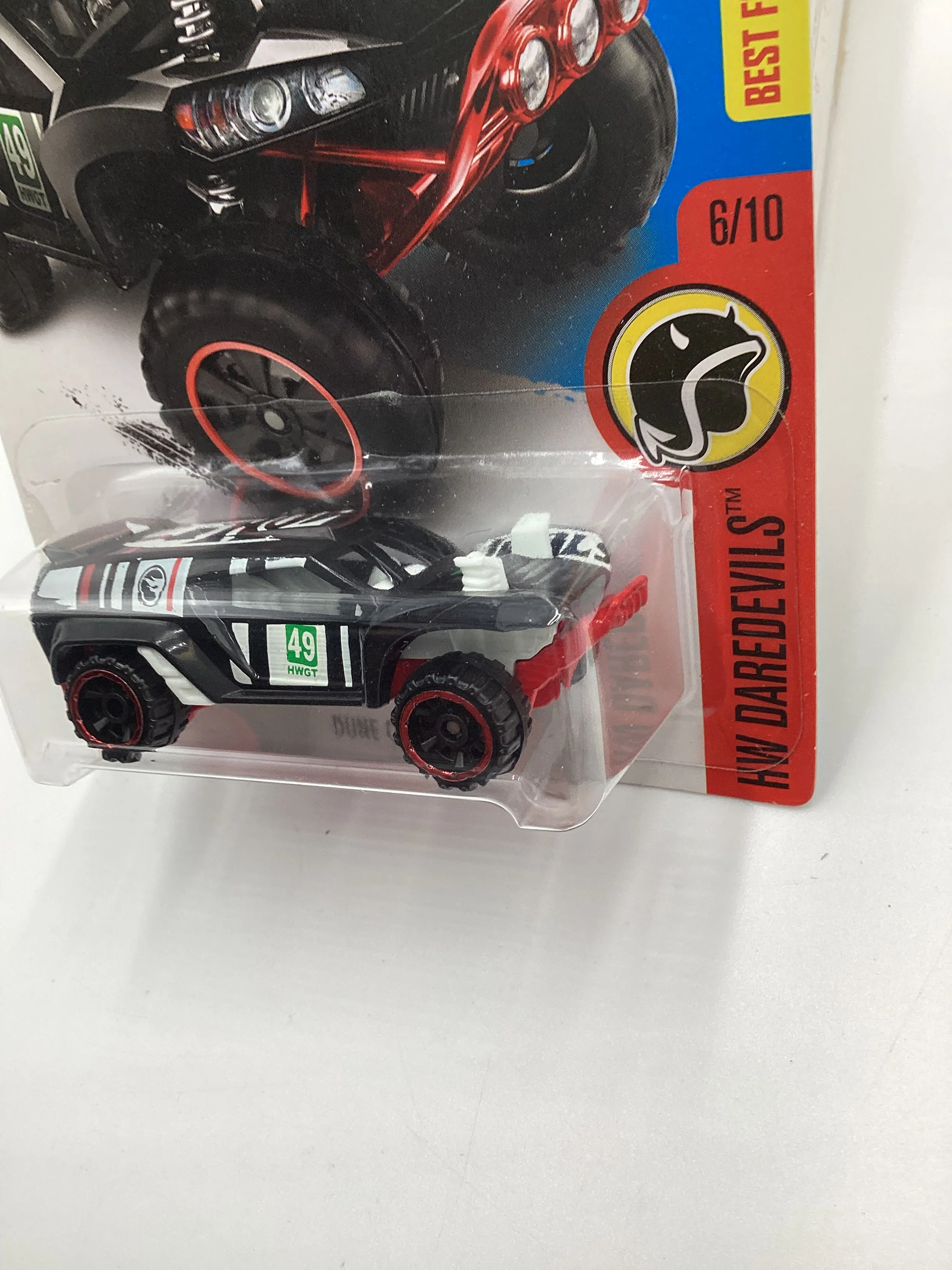 2016 Hot Wheels Treasure Hunt #151 Dune Crusher Black 277M - Image 3