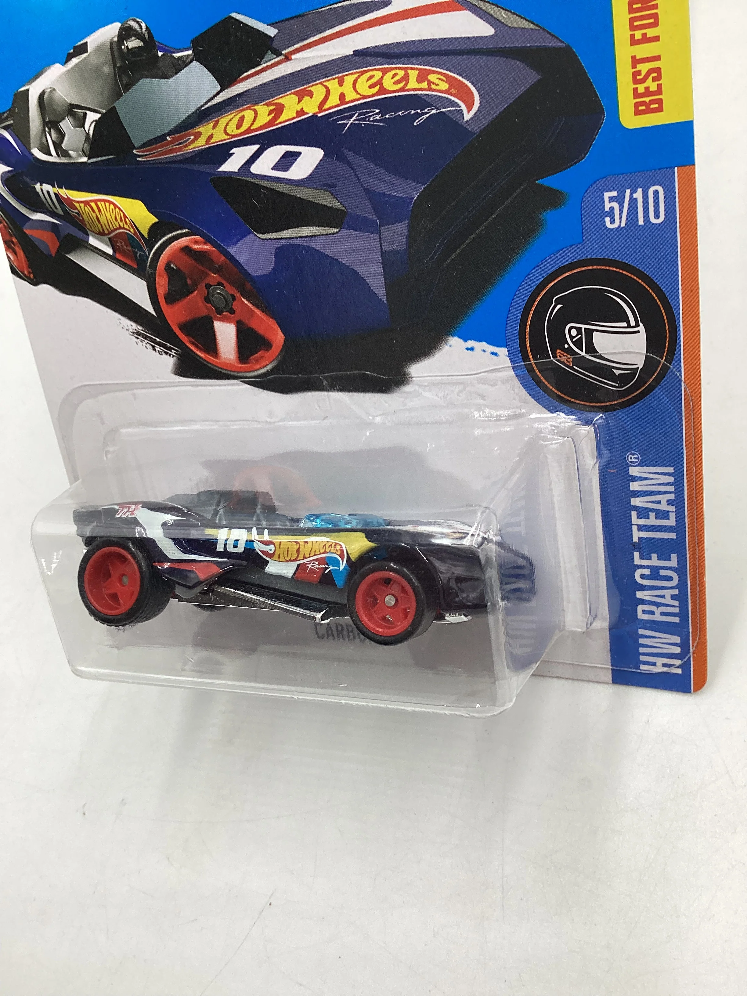 2016 Hot Wheels Super treasure hunt STH #5 Carbonic W/Protector - Image 4