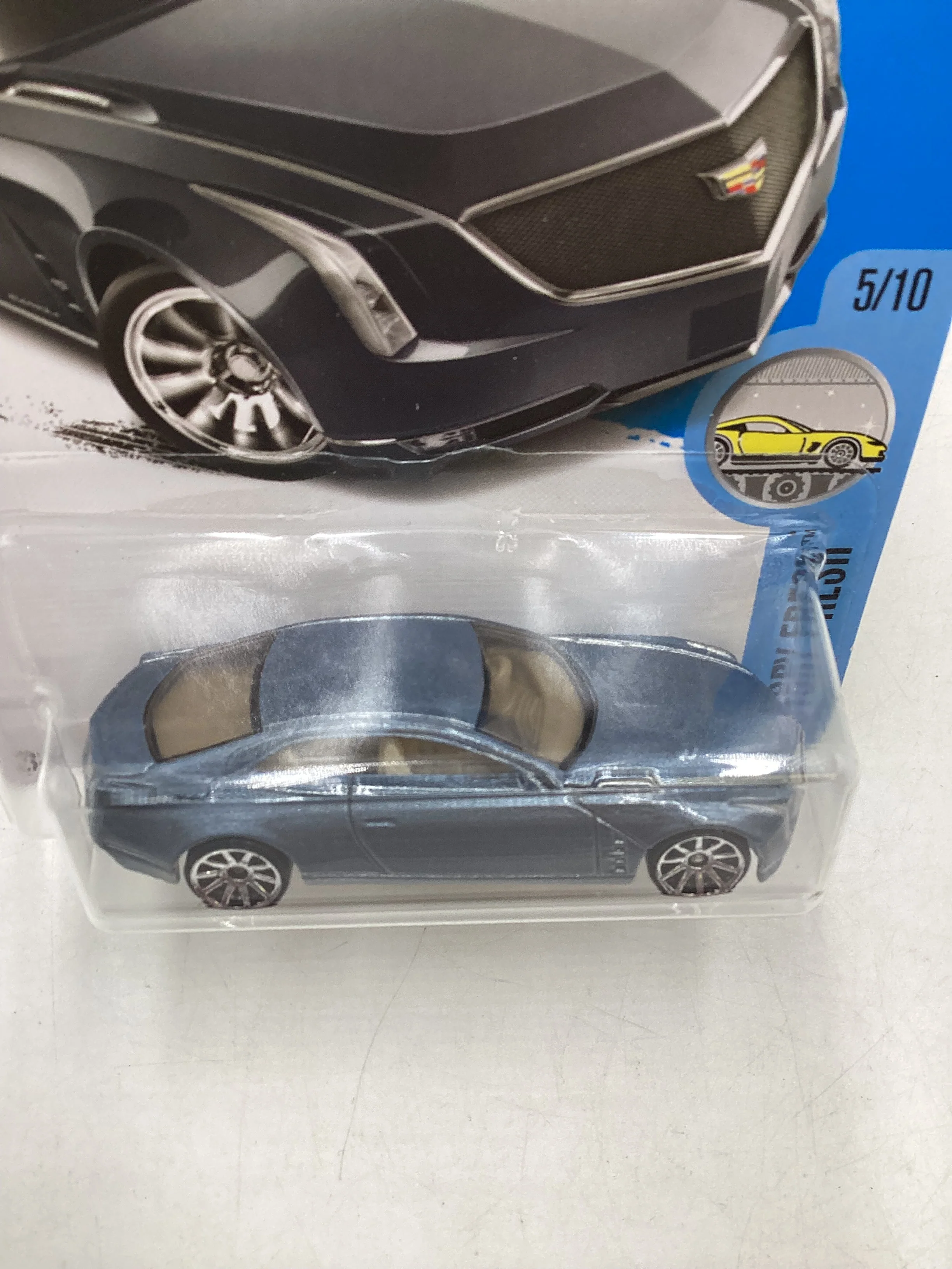 2017 Hot wheels #105 Cadillac Elmiraj Blue Factory Sealed 56D - Image 6
